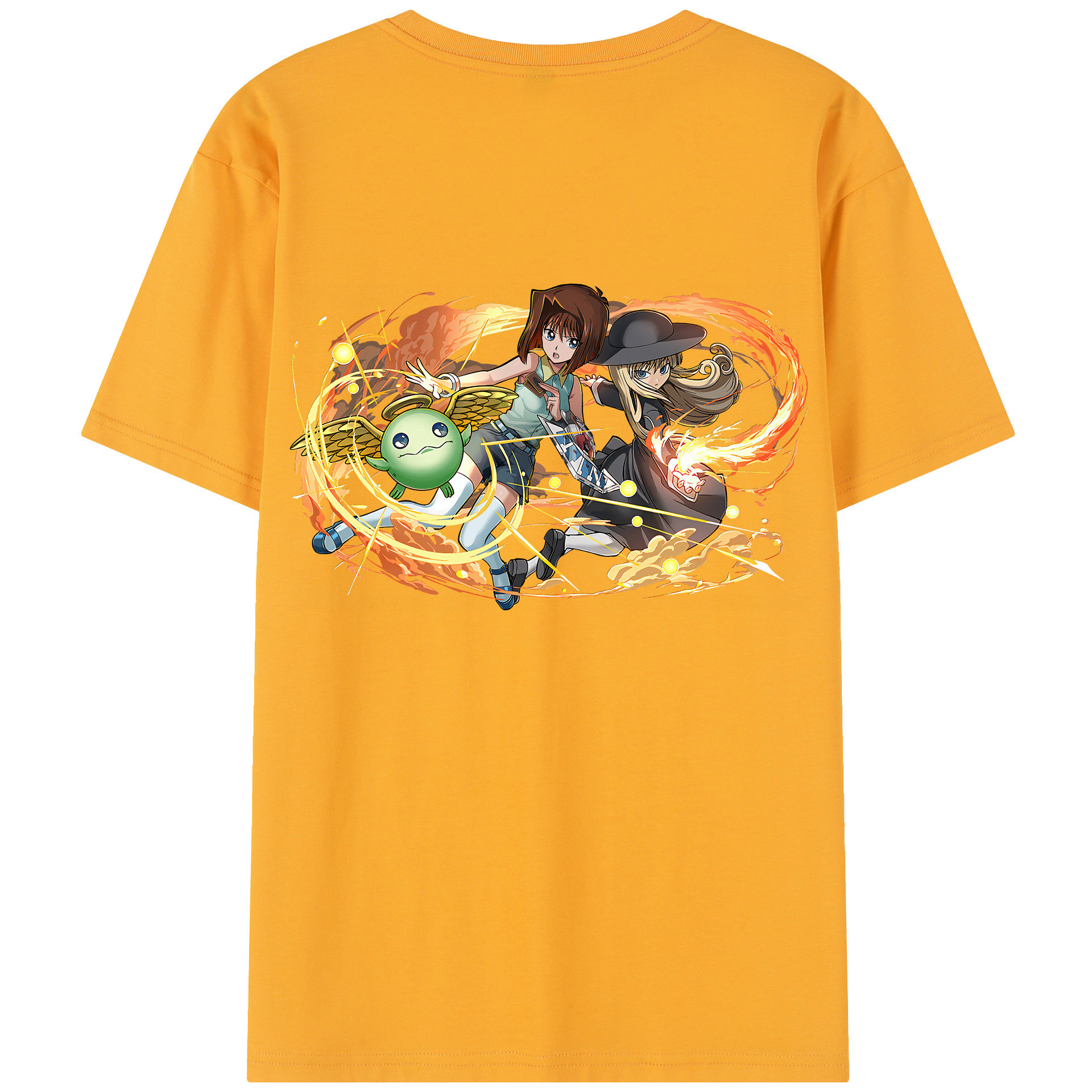 （画像用） 遊☆戯☆王 Yu-Gi-Oh! レディース半袖Tシャツ(バックプリント)