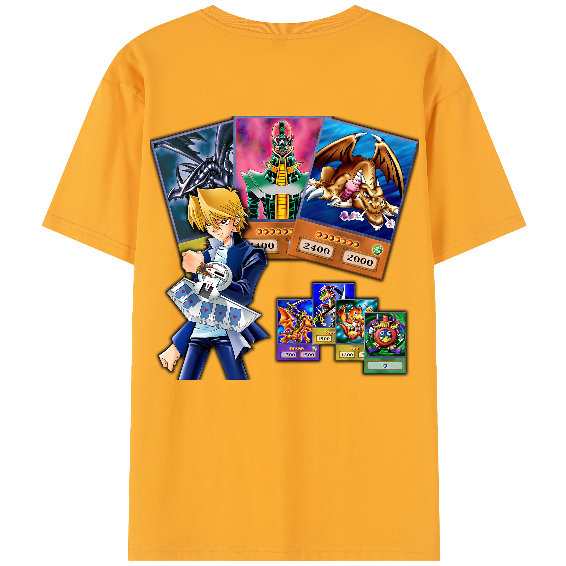 （画像用） 遊☆戯☆王 Yu-Gi-Oh! レディース半袖Tシャツ(バックプリント)