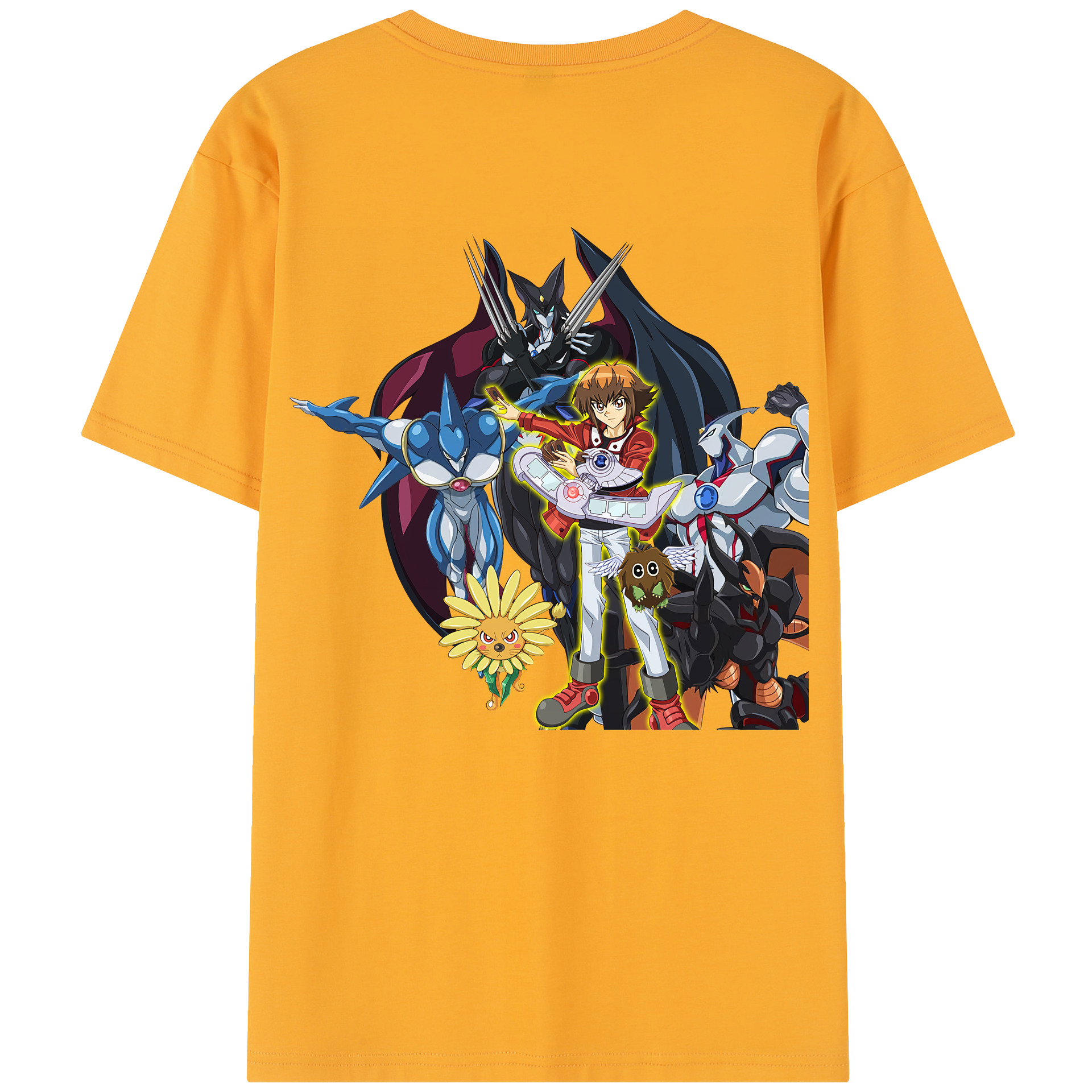 （画像用） 遊☆戯☆王 Yu-Gi-Oh! レディース半袖Tシャツ(バックプリント)
