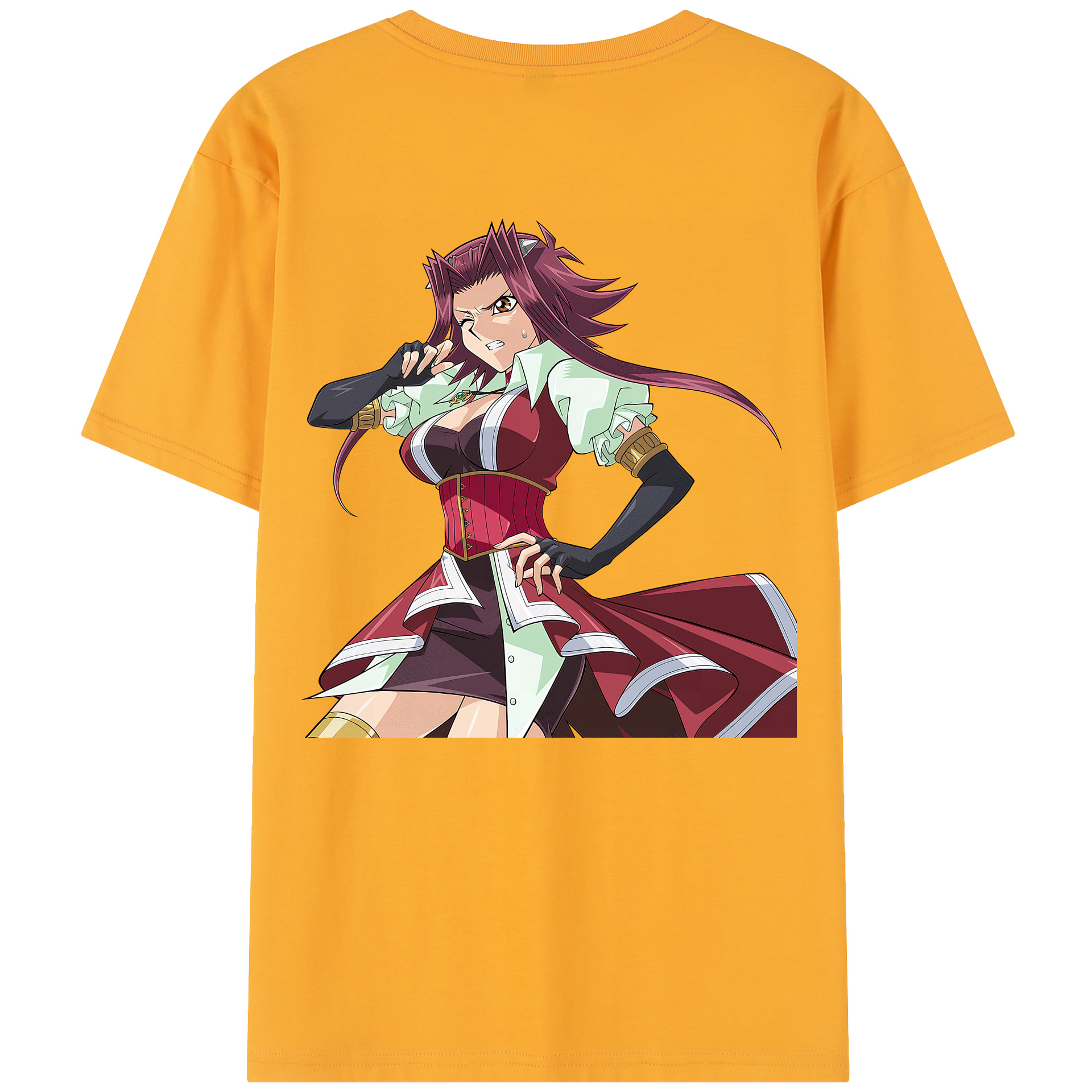 （画像用） 遊☆戯☆王 Yu-Gi-Oh! レディース半袖Tシャツ(バックプリント)