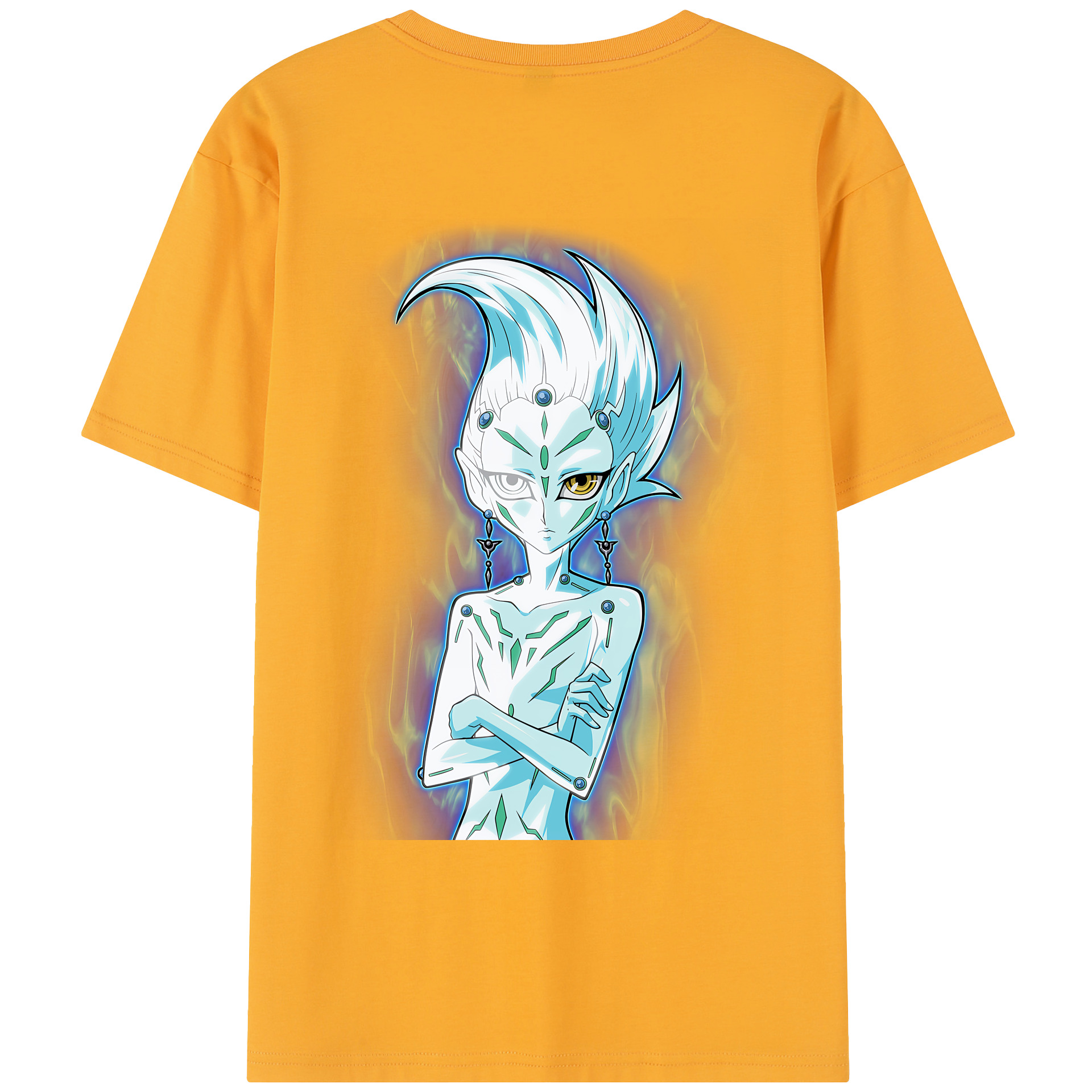（画像用） 遊☆戯☆王 Yu-Gi-Oh! レディース半袖Tシャツ(バックプリント)