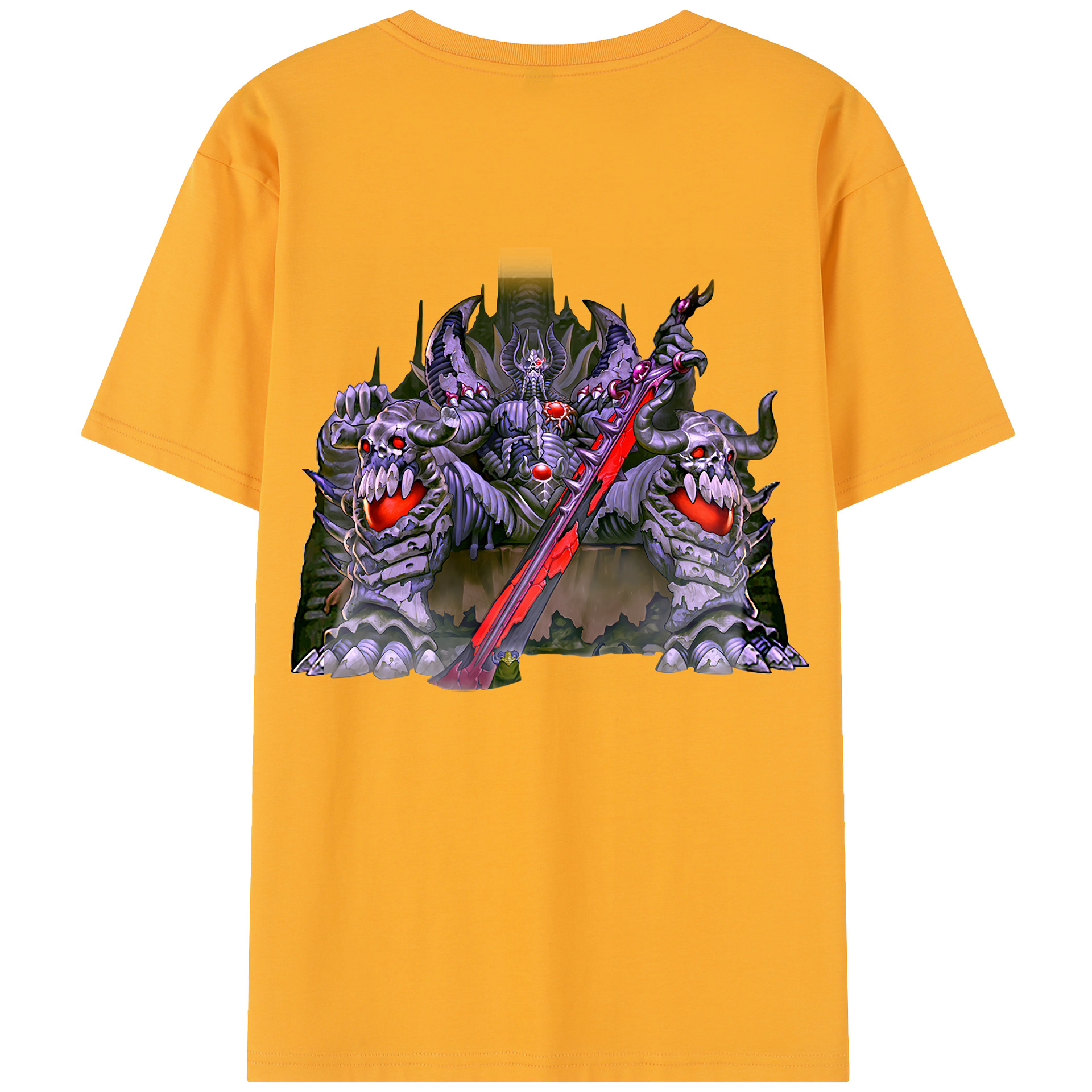 （画像用） 遊☆戯☆王 Yu-Gi-Oh! レディース半袖Tシャツ(バックプリント)