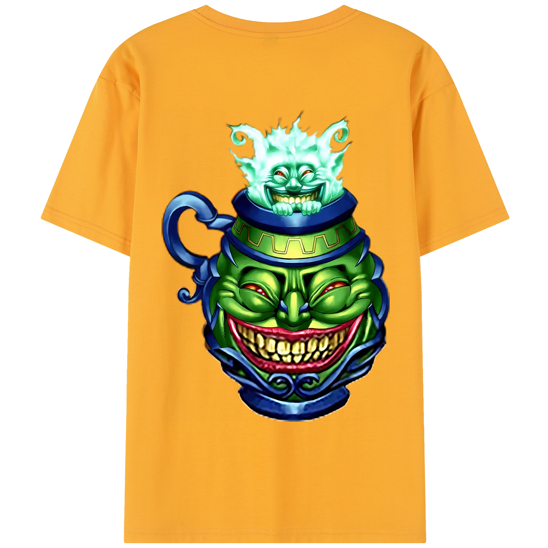 （画像用） 遊☆戯☆王 Yu-Gi-Oh! レディース半袖Tシャツ(バックプリント)