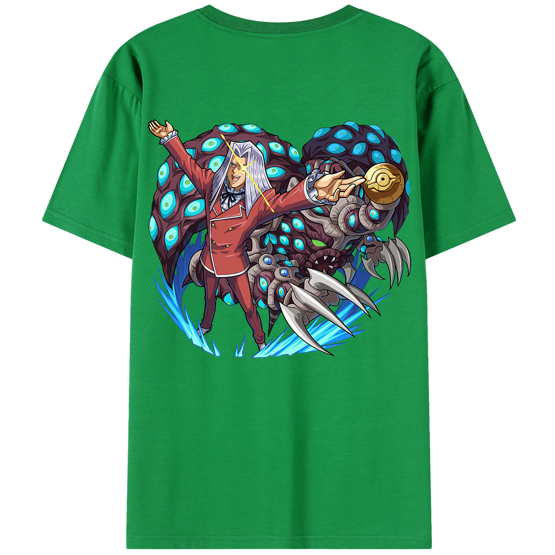 （画像用） 遊☆戯☆王 Yu-Gi-Oh! レディース半袖Tシャツ(バックプリント)