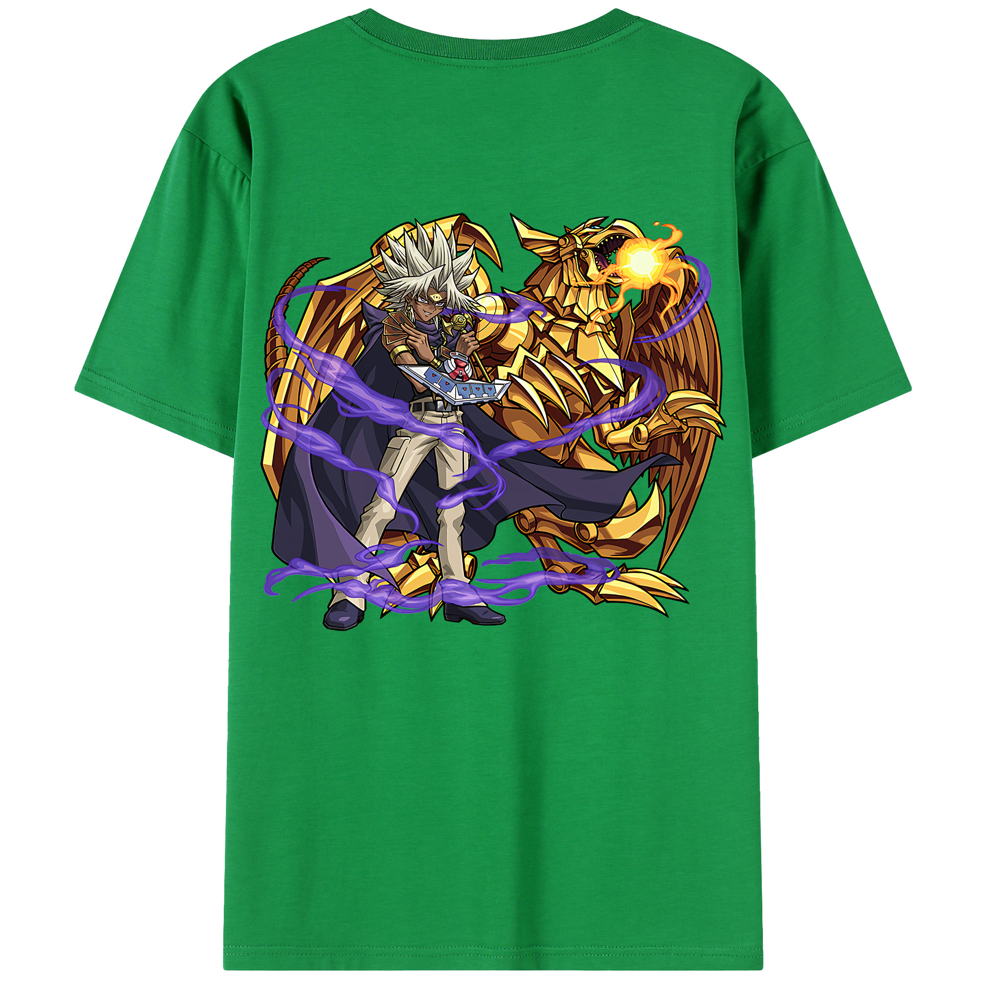 （画像用） 遊☆戯☆王 Yu-Gi-Oh! レディース半袖Tシャツ(バックプリント)