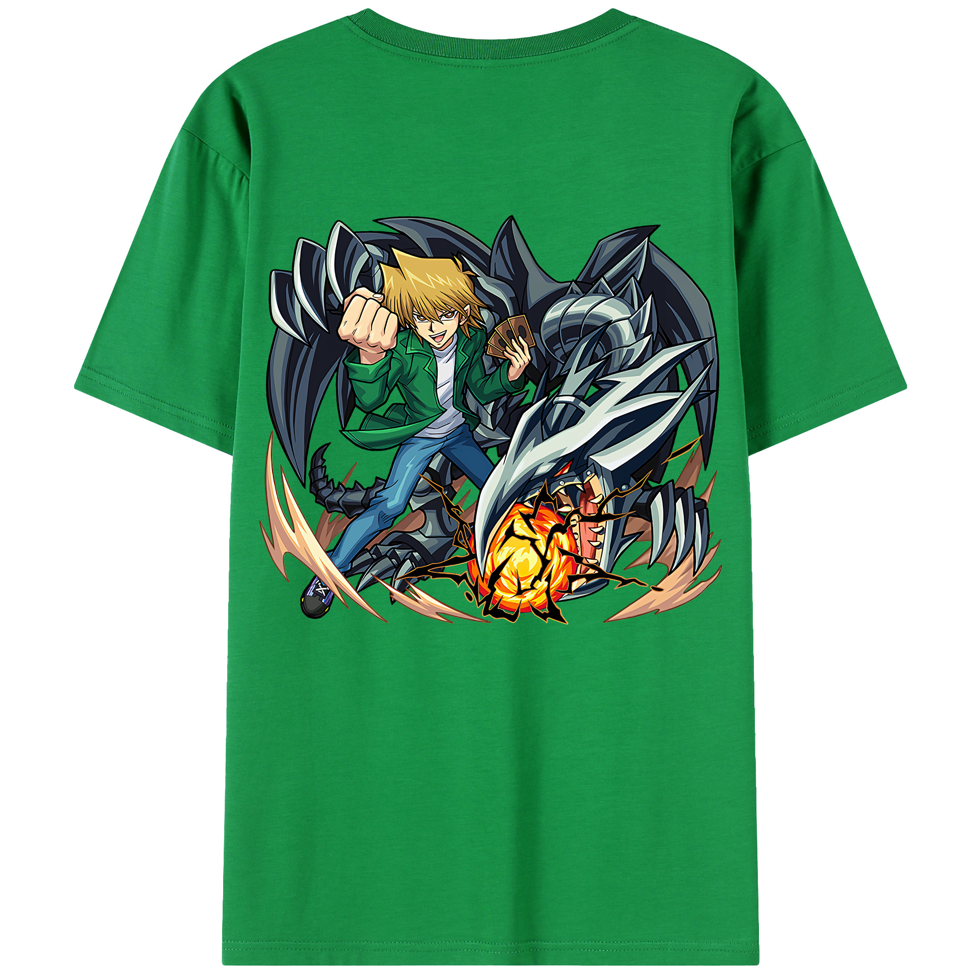（画像用） 遊☆戯☆王 Yu-Gi-Oh! レディース半袖Tシャツ(バックプリント)