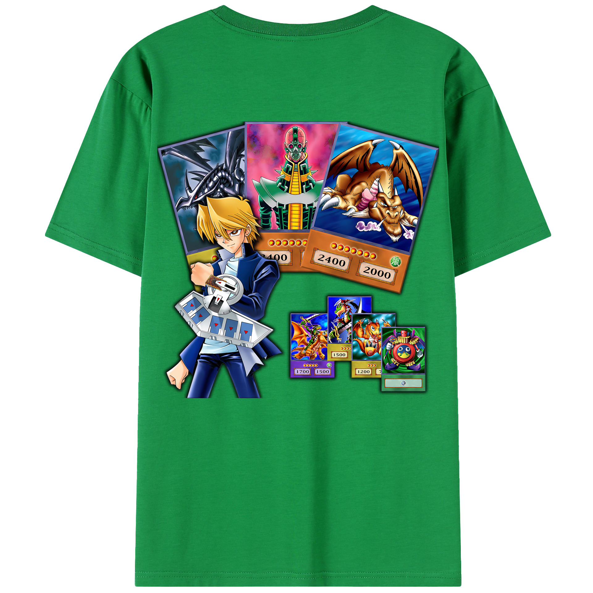 （画像用） 遊☆戯☆王 Yu-Gi-Oh! レディース半袖Tシャツ(バックプリント)