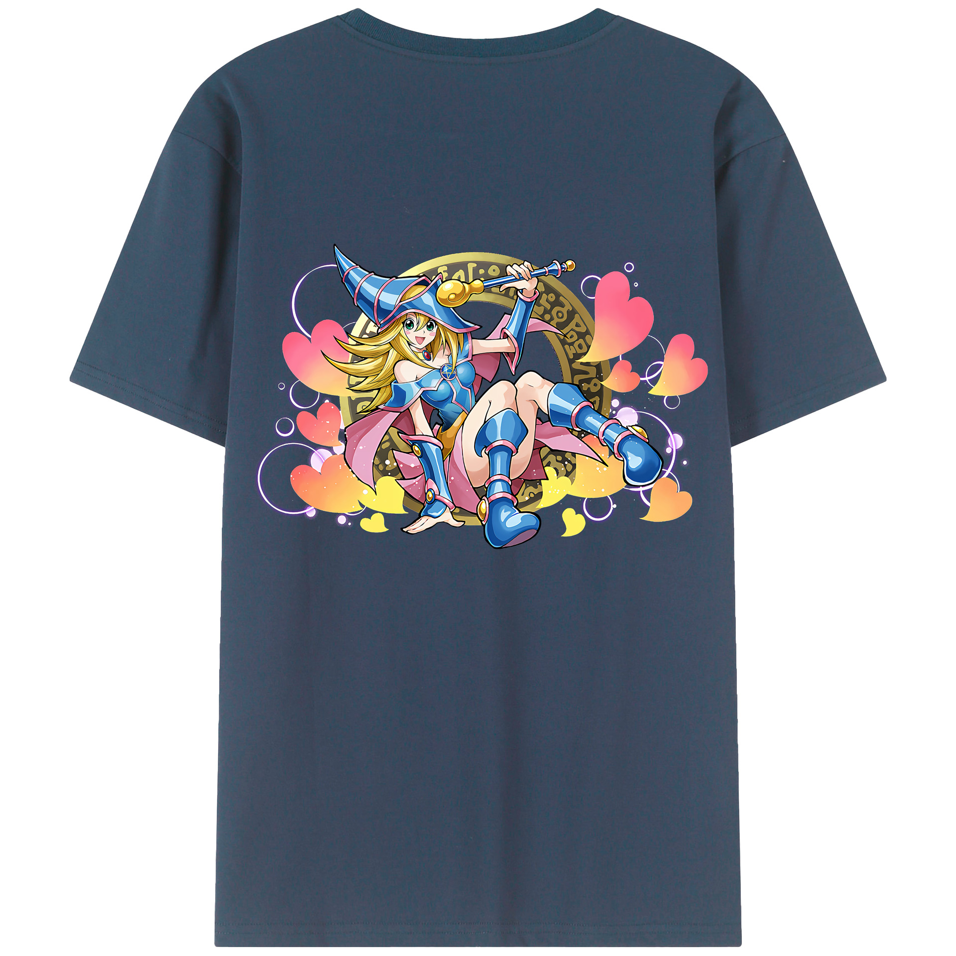 （画像用） 遊☆戯☆王 Yu-Gi-Oh! レディース半袖Tシャツ(バックプリント)