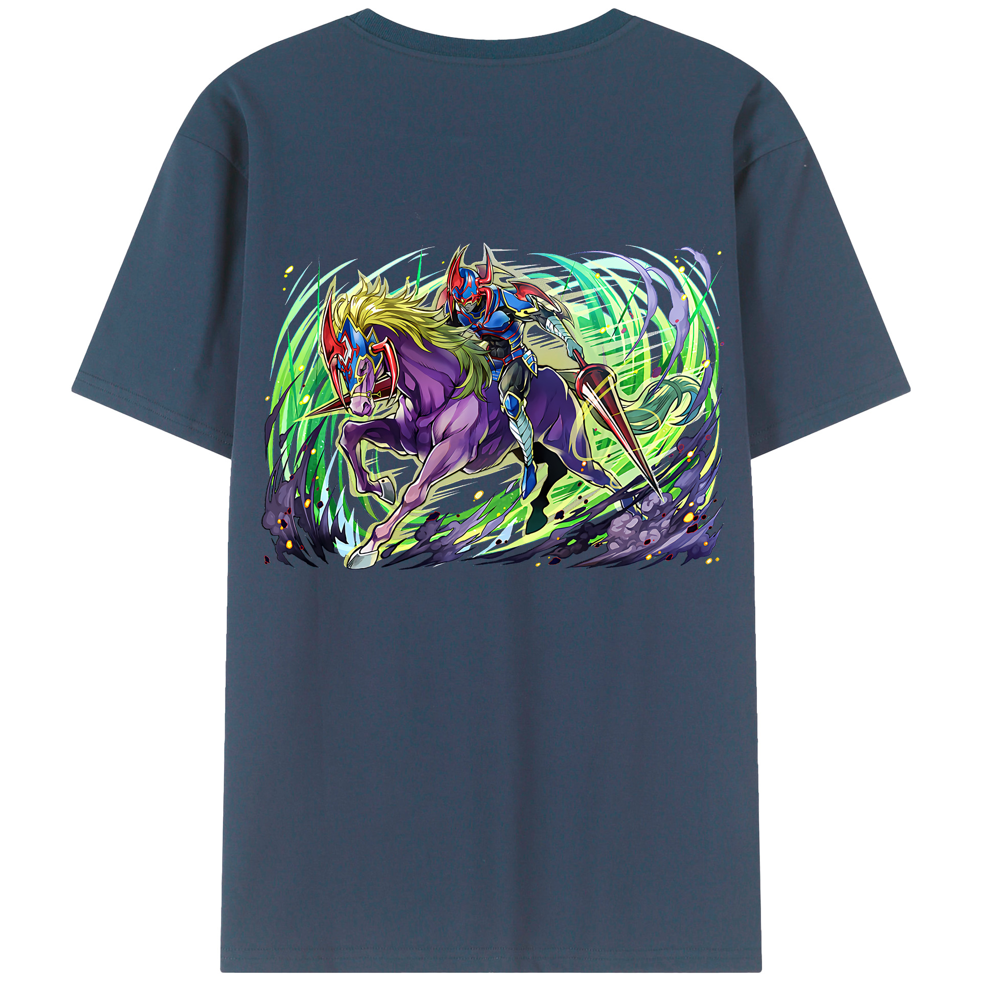 （画像用） 遊☆戯☆王 Yu-Gi-Oh! レディース半袖Tシャツ(バックプリント)