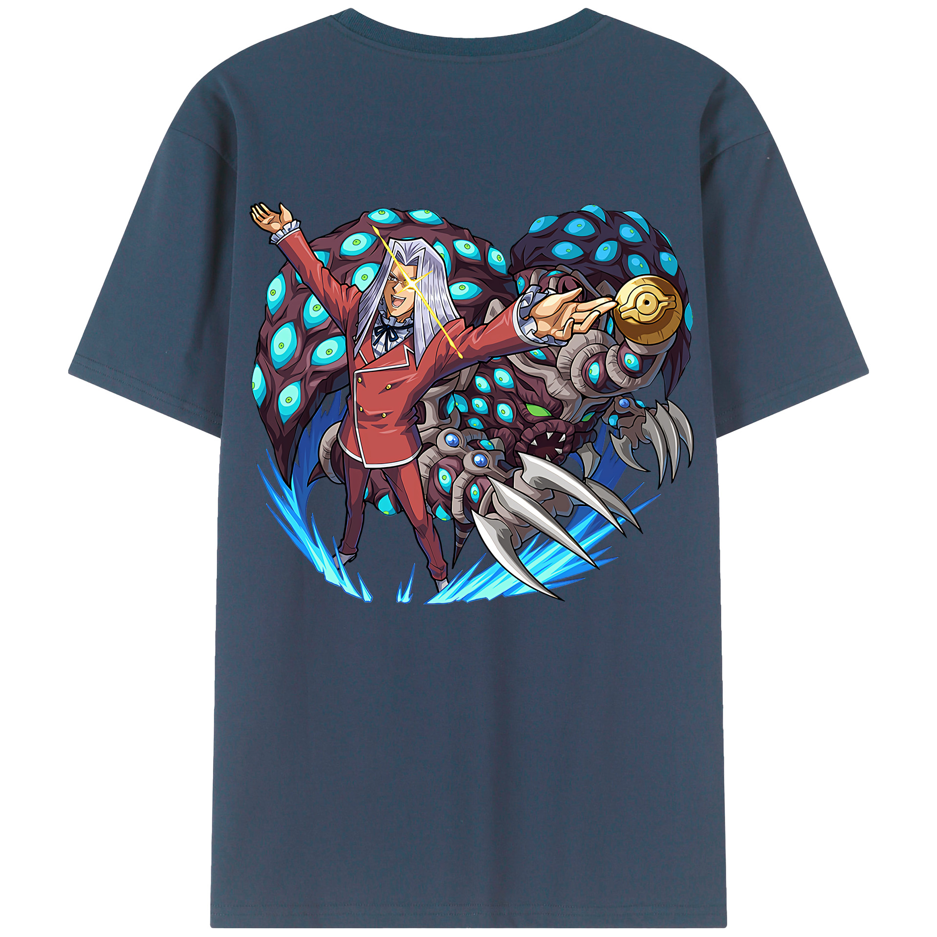 （画像用） 遊☆戯☆王 Yu-Gi-Oh! レディース半袖Tシャツ(バックプリント)