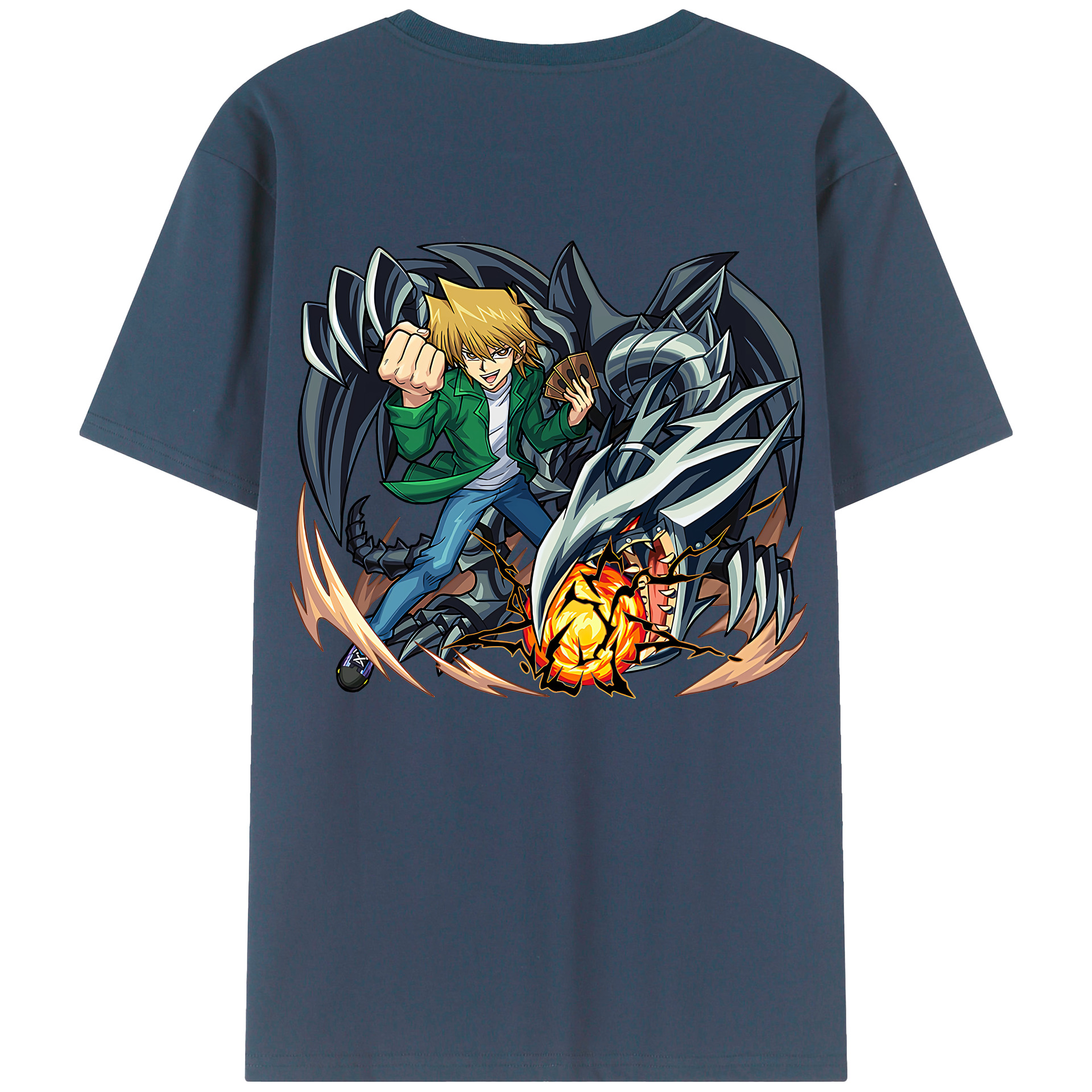 （画像用） 遊☆戯☆王 Yu-Gi-Oh! レディース半袖Tシャツ(バックプリント)