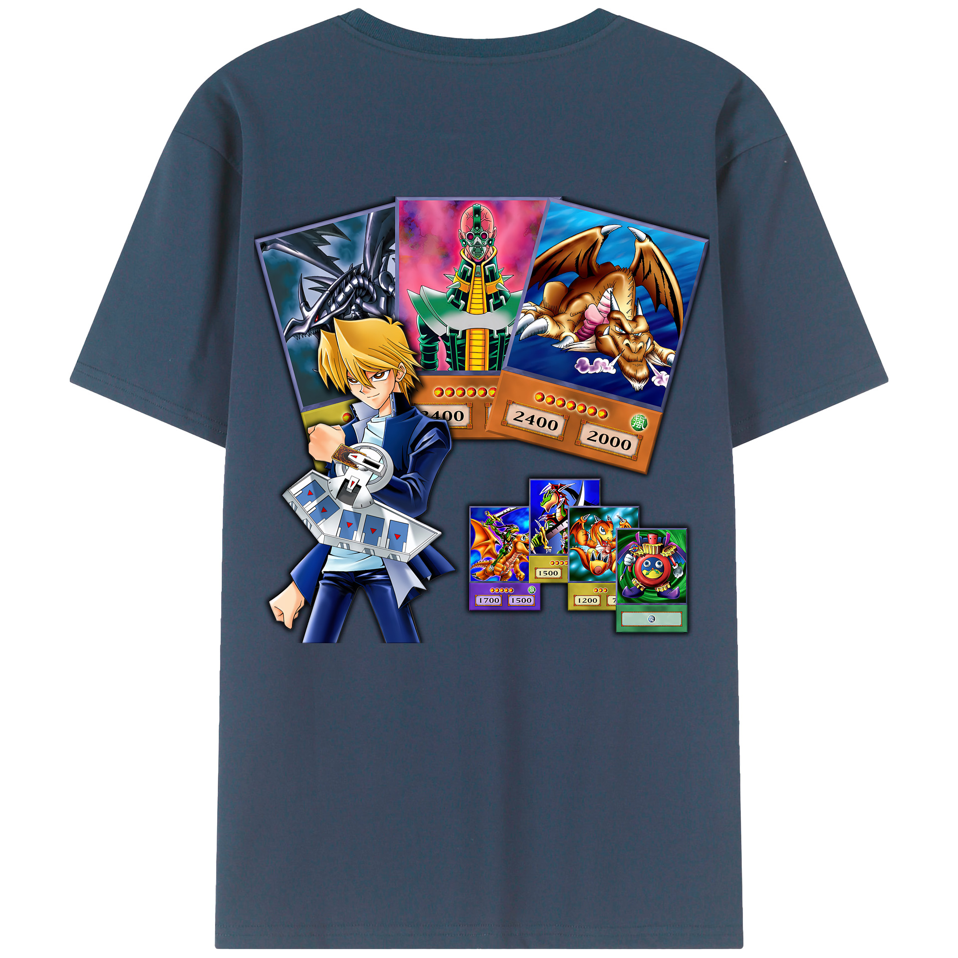（画像用） 遊☆戯☆王 Yu-Gi-Oh! レディース半袖Tシャツ(バックプリント)