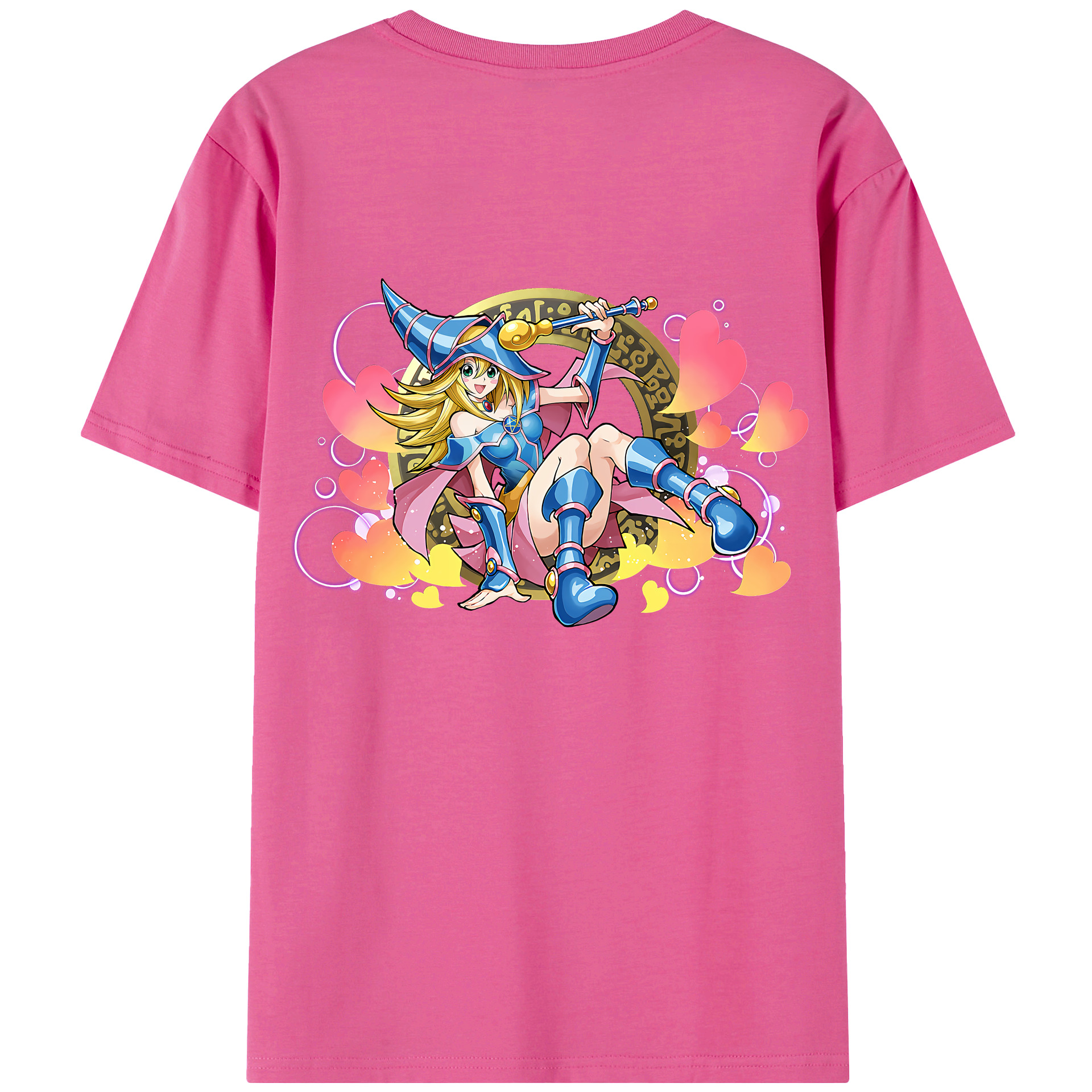 （画像用） 遊☆戯☆王 Yu-Gi-Oh! レディース半袖Tシャツ(バックプリント)