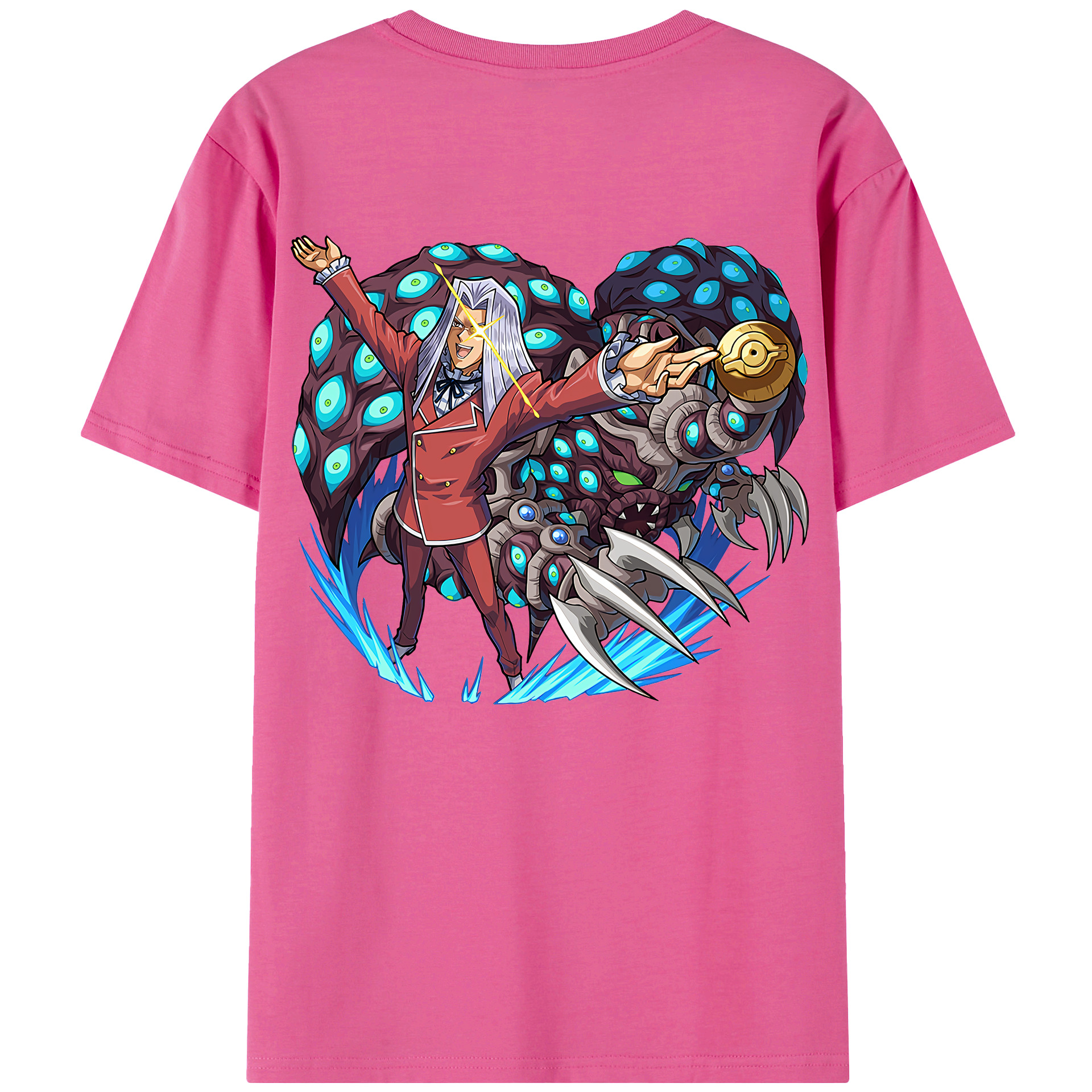 （画像用） 遊☆戯☆王 Yu-Gi-Oh! レディース半袖Tシャツ(バックプリント)