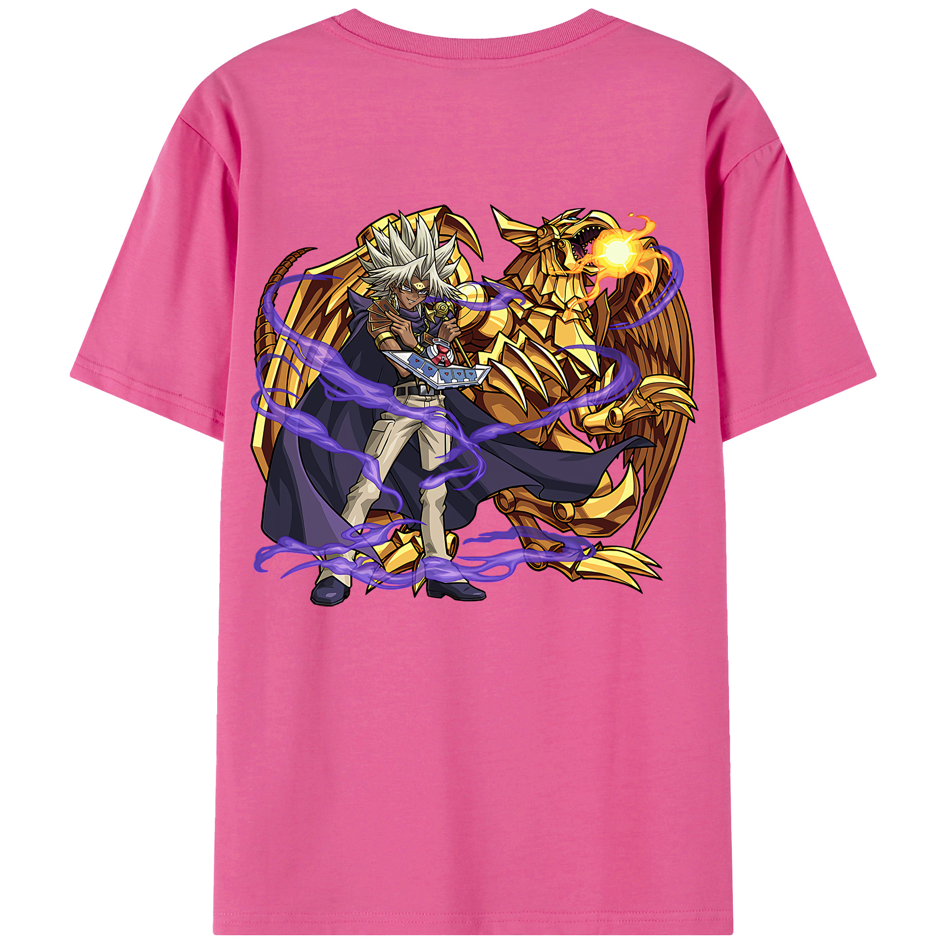 （画像用） 遊☆戯☆王 Yu-Gi-Oh! レディース半袖Tシャツ(バックプリント)