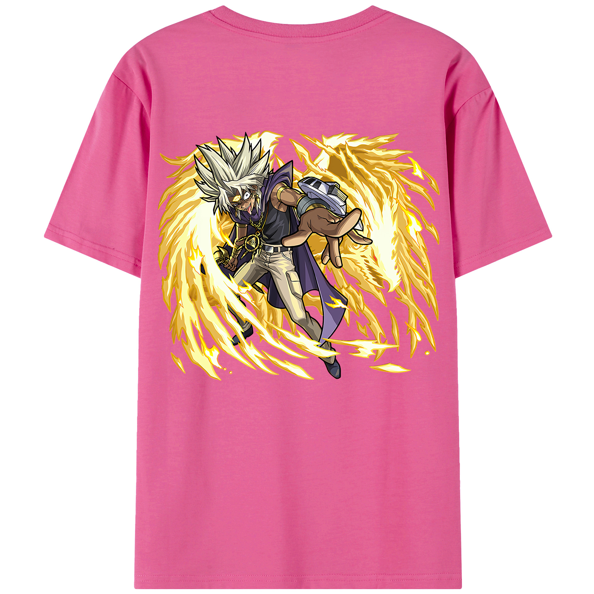 （画像用） 遊☆戯☆王 Yu-Gi-Oh! レディース半袖Tシャツ(バックプリント)