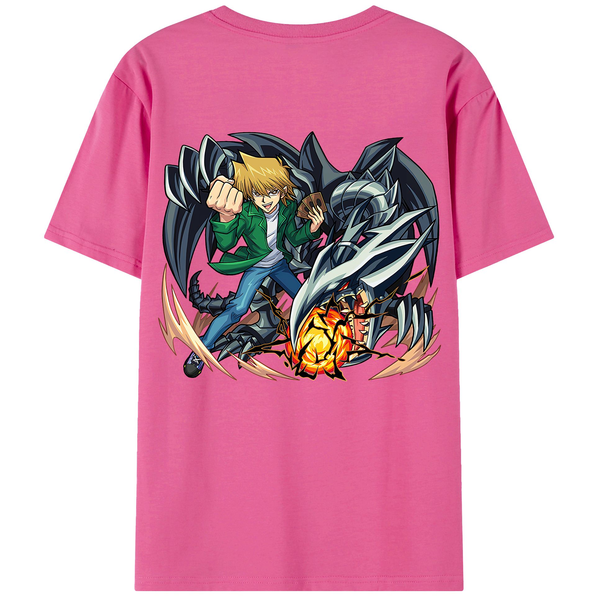 （画像用） 遊☆戯☆王 Yu-Gi-Oh! レディース半袖Tシャツ(バックプリント)