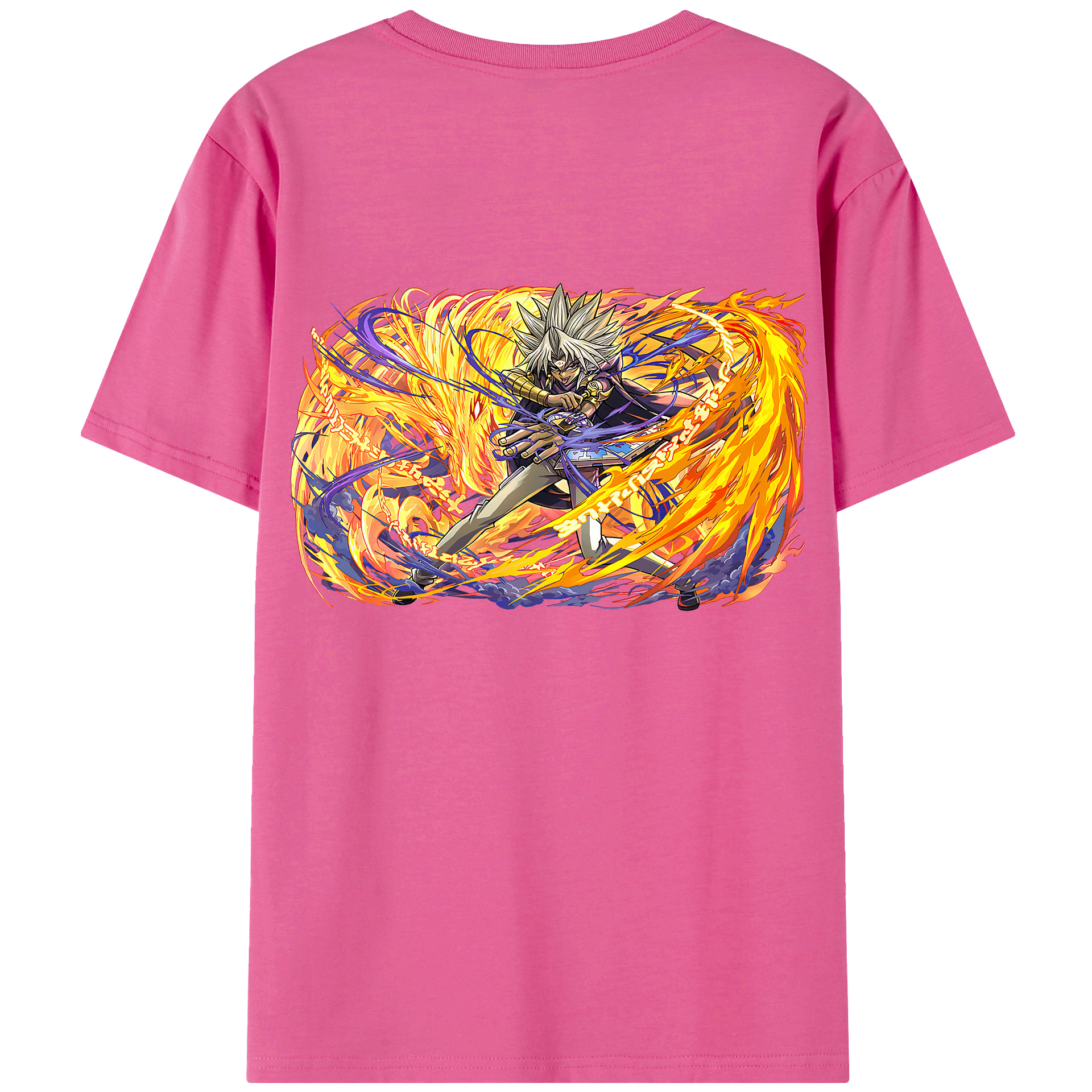 （画像用） 遊☆戯☆王 Yu-Gi-Oh! レディース半袖Tシャツ(バックプリント)