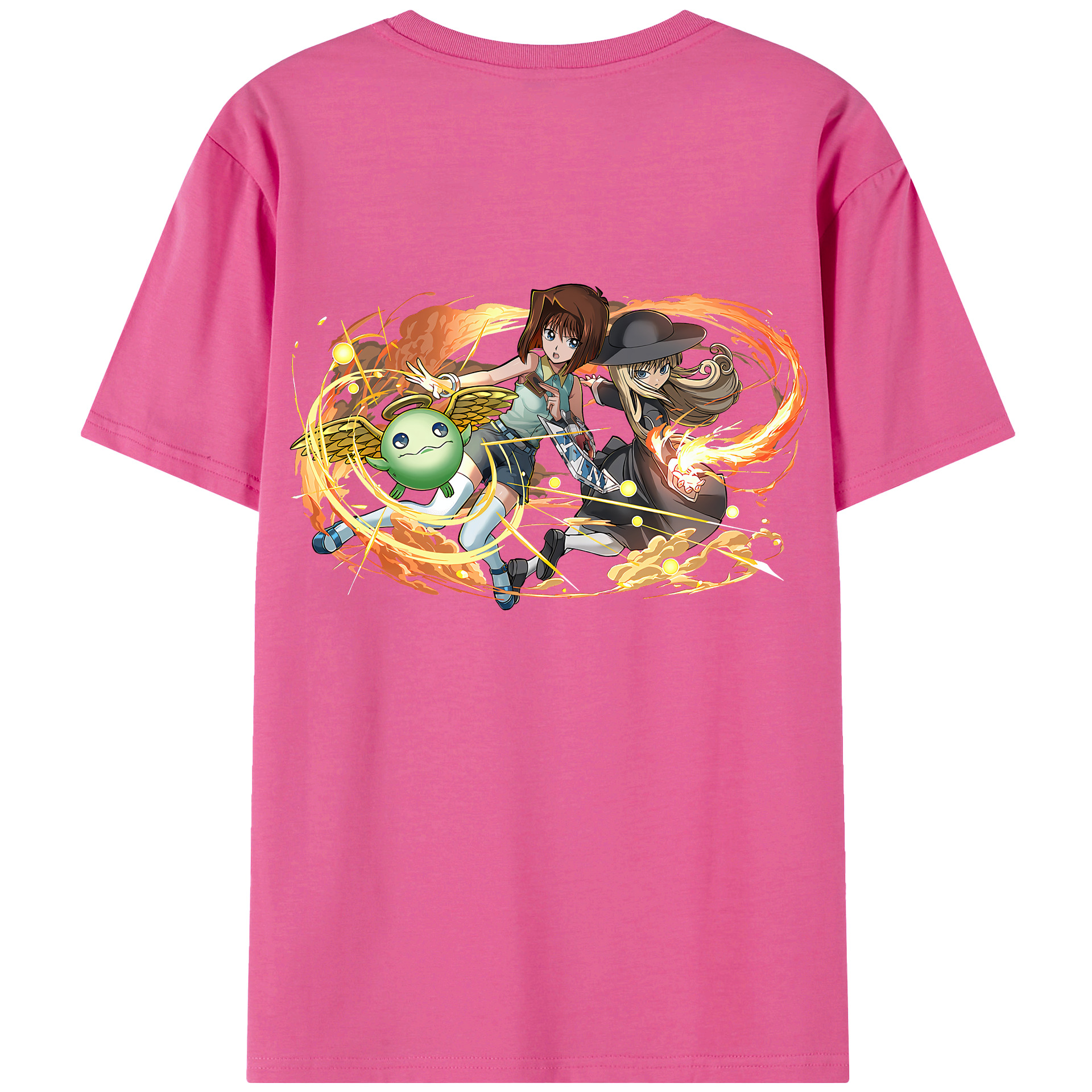 （画像用） 遊☆戯☆王 Yu-Gi-Oh! レディース半袖Tシャツ(バックプリント)