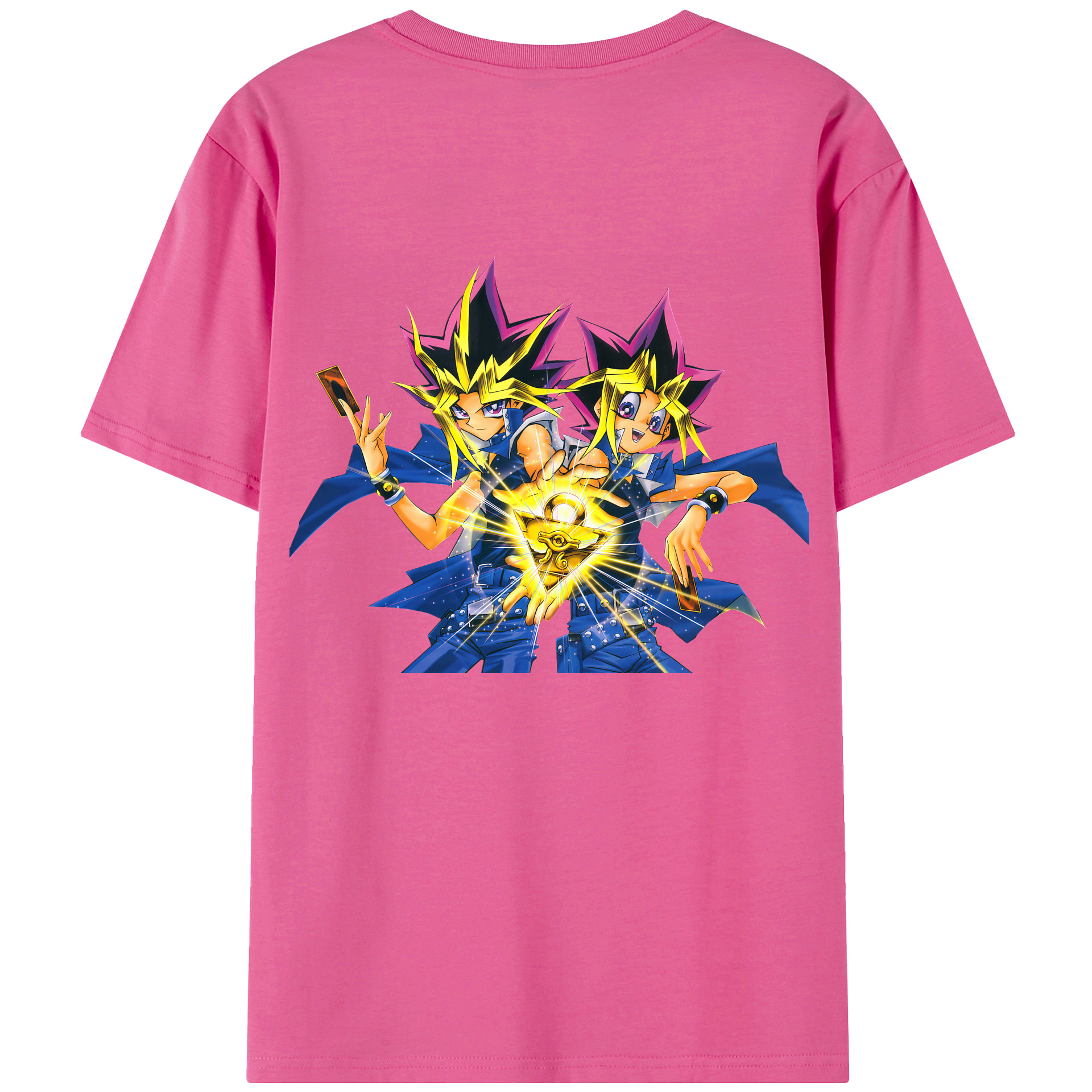 （画像用） 遊☆戯☆王 Yu-Gi-Oh! レディース半袖Tシャツ(バックプリント)