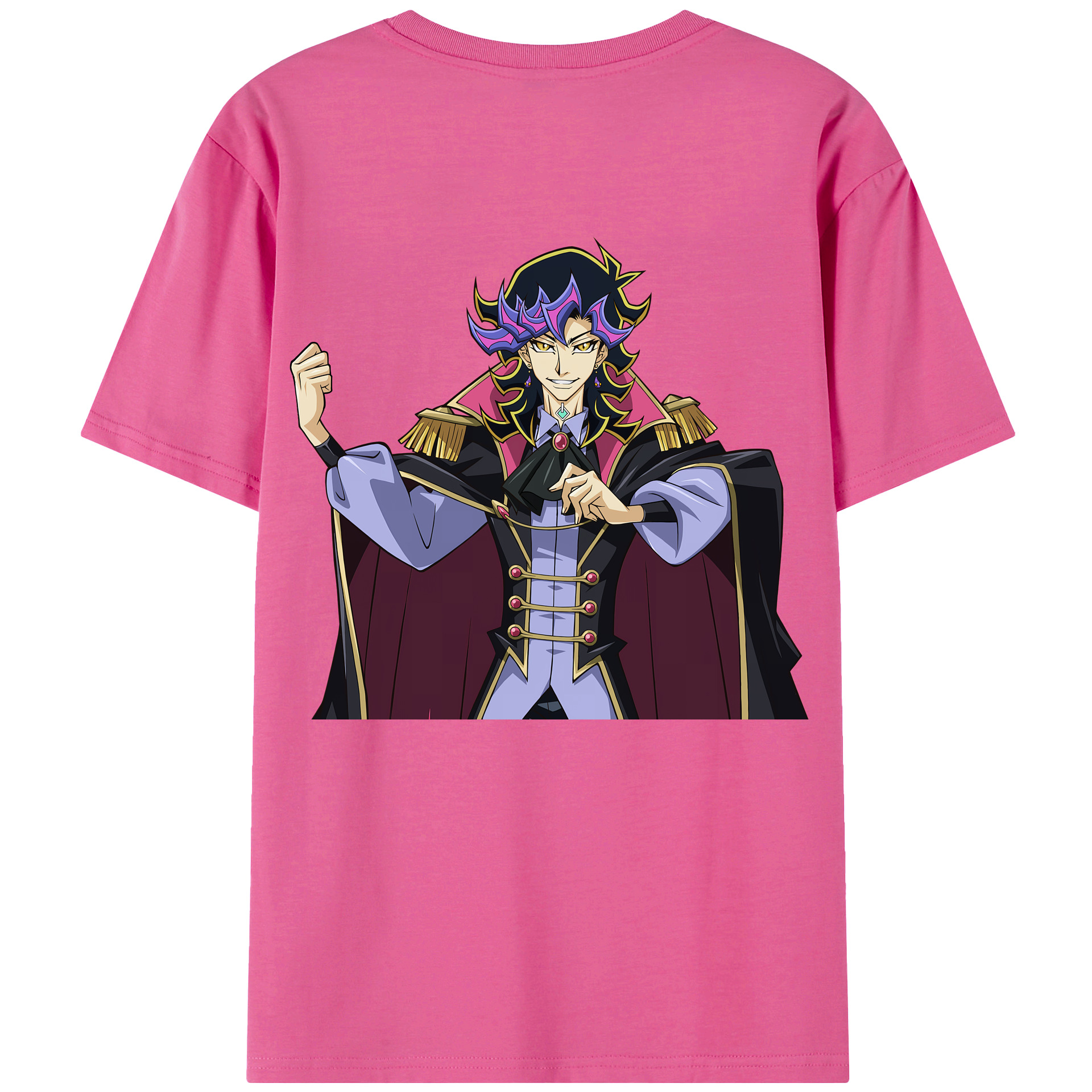 （画像用） 遊☆戯☆王 Yu-Gi-Oh! レディース半袖Tシャツ(バックプリント)