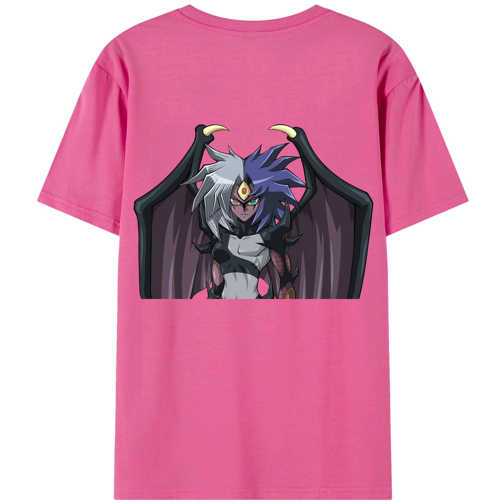（画像用） 遊☆戯☆王 Yu-Gi-Oh! レディース半袖Tシャツ(バックプリント)