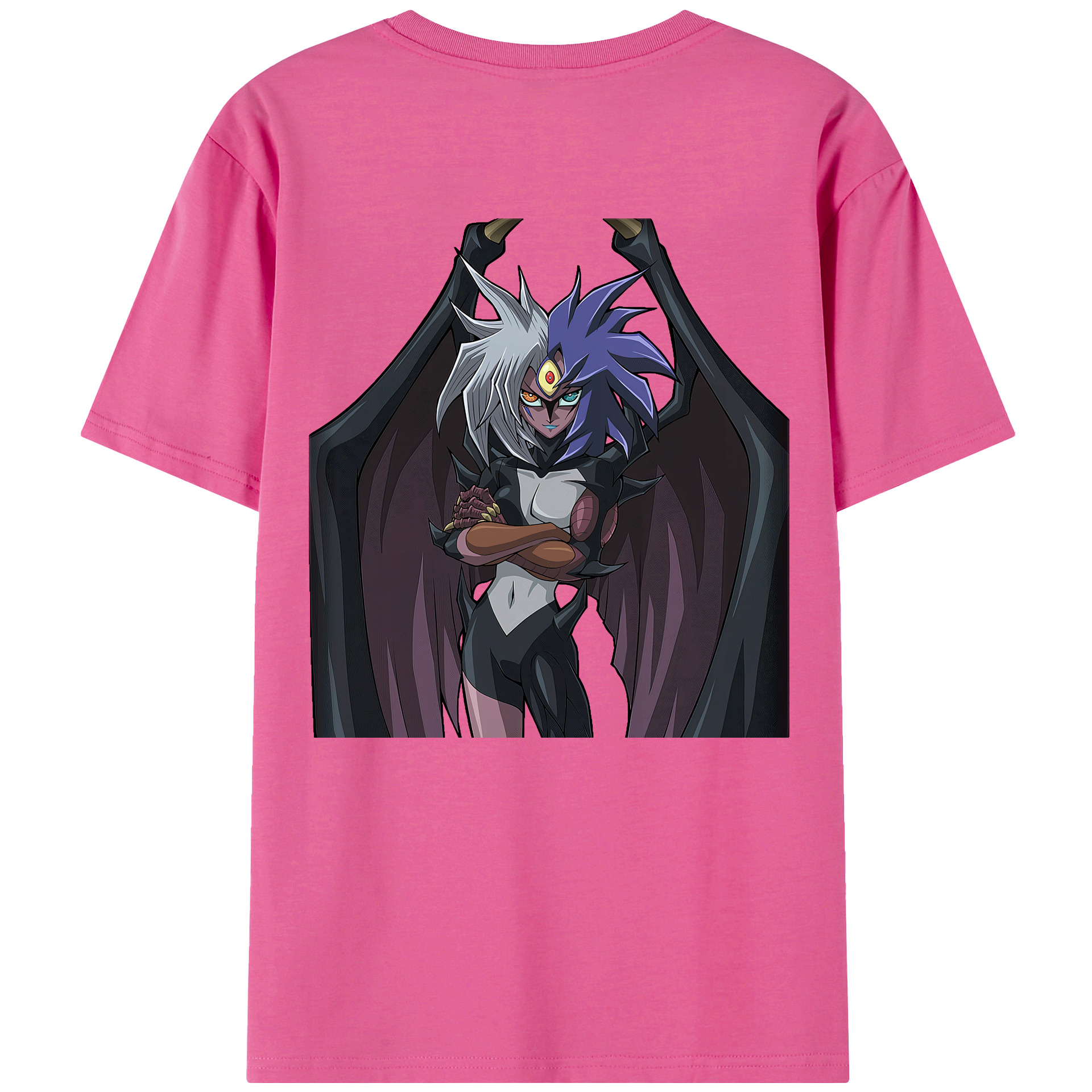 （画像用） 遊☆戯☆王 Yu-Gi-Oh! レディース半袖Tシャツ(バックプリント)