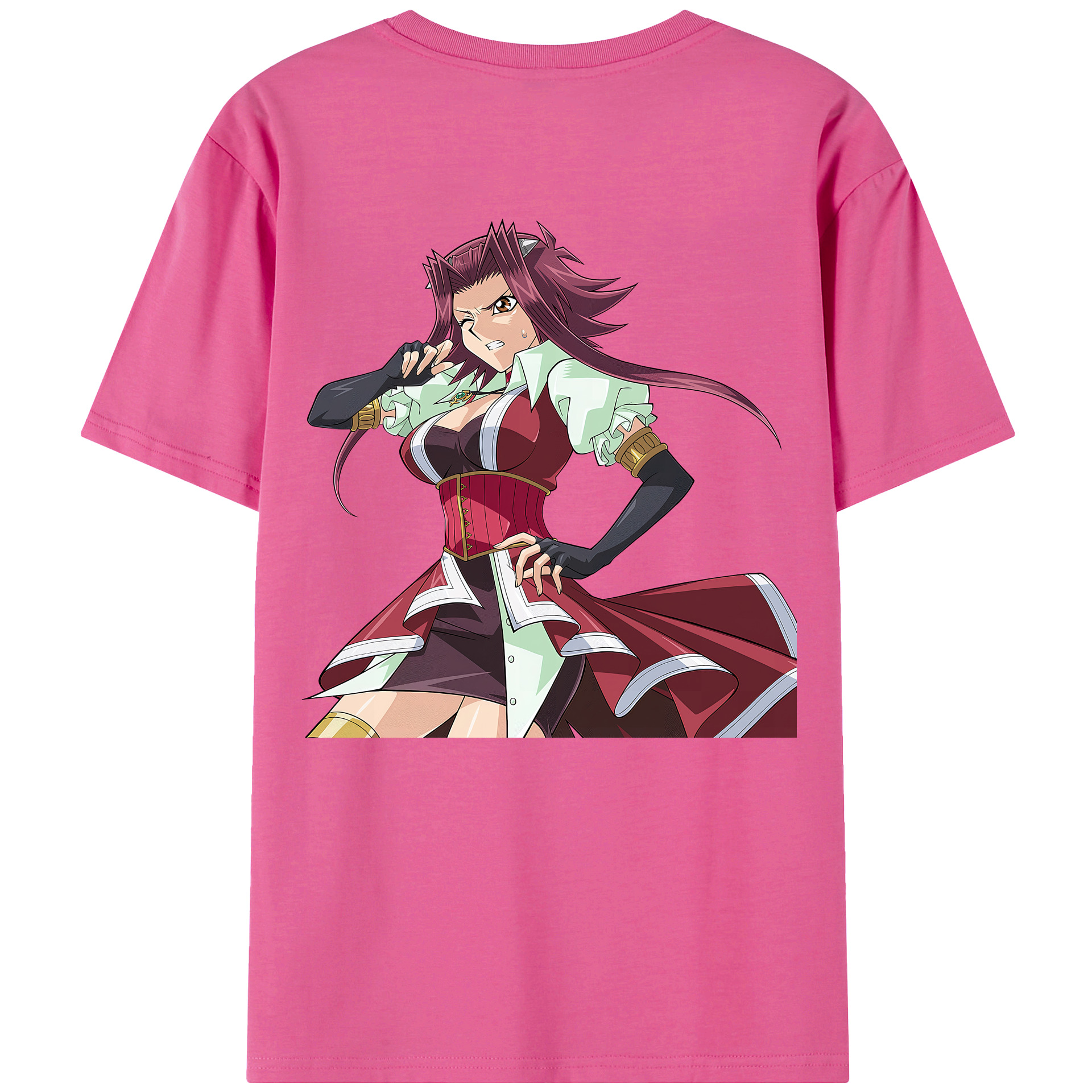 （画像用） 遊☆戯☆王 Yu-Gi-Oh! レディース半袖Tシャツ(バックプリント)