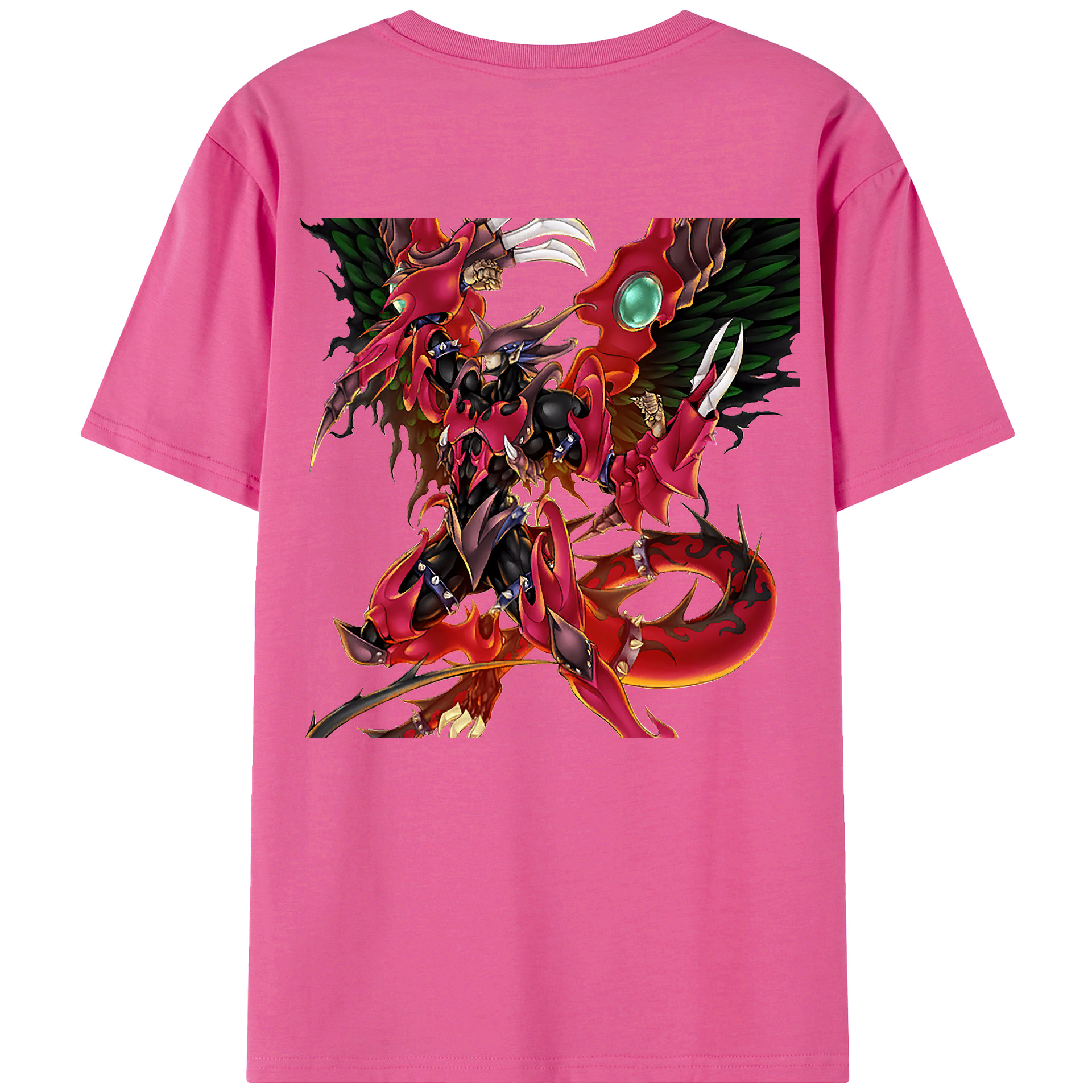 （画像用） 遊☆戯☆王 Yu-Gi-Oh! レディース半袖Tシャツ(バックプリント)