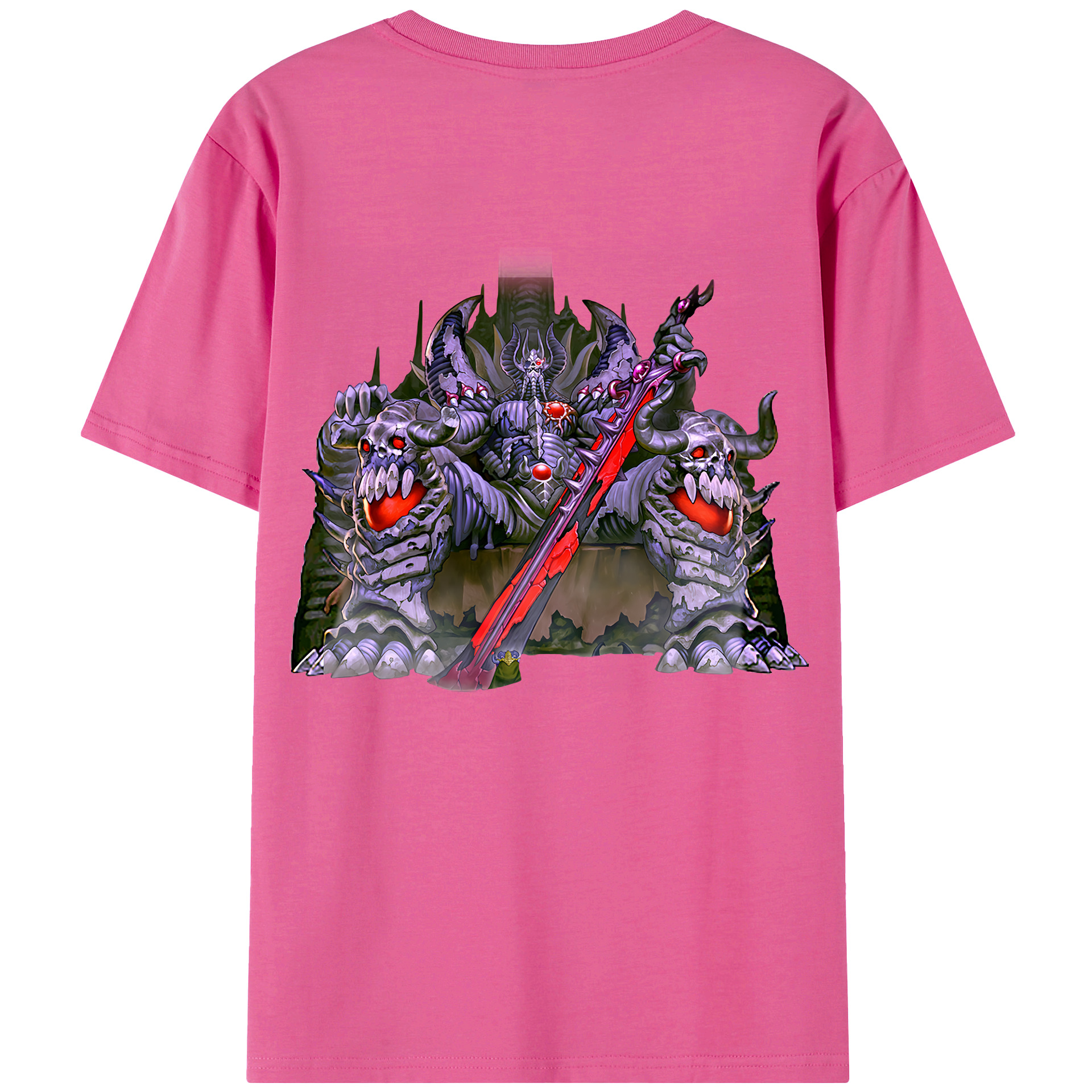 （画像用） 遊☆戯☆王 Yu-Gi-Oh! レディース半袖Tシャツ(バックプリント)