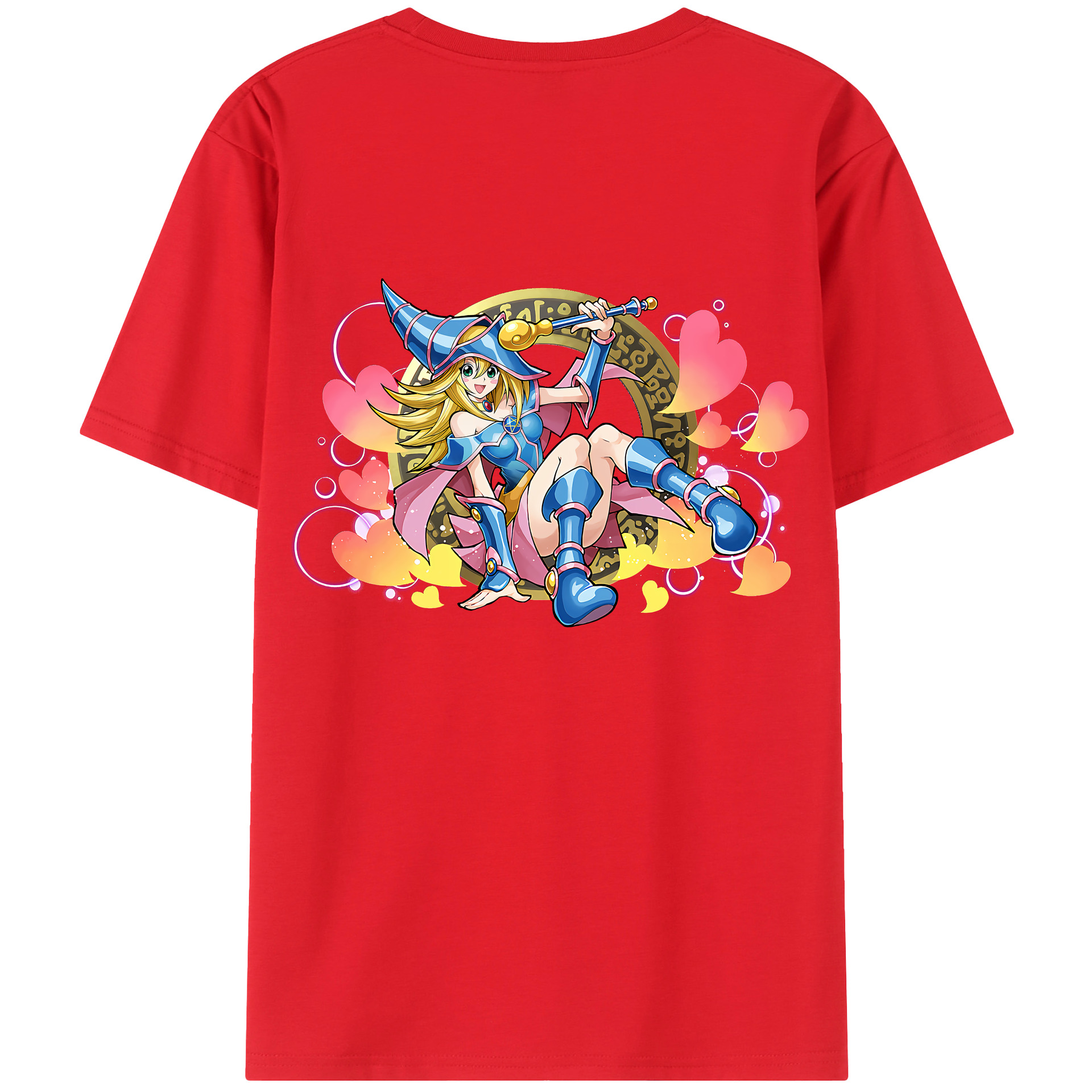 （画像用） 遊☆戯☆王 Yu-Gi-Oh! レディース半袖Tシャツ(バックプリント)