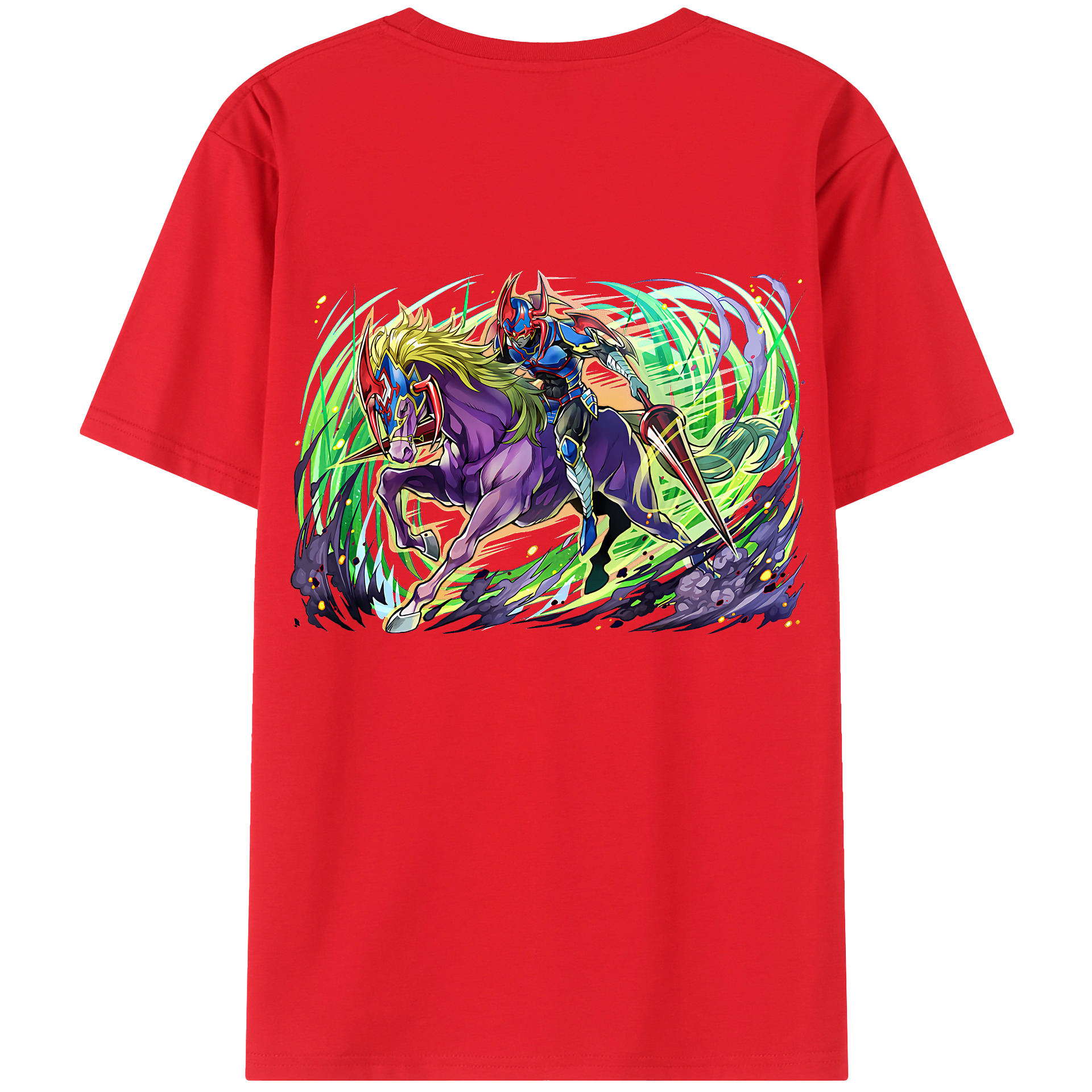 （画像用） 遊☆戯☆王 Yu-Gi-Oh! レディース半袖Tシャツ(バックプリント)