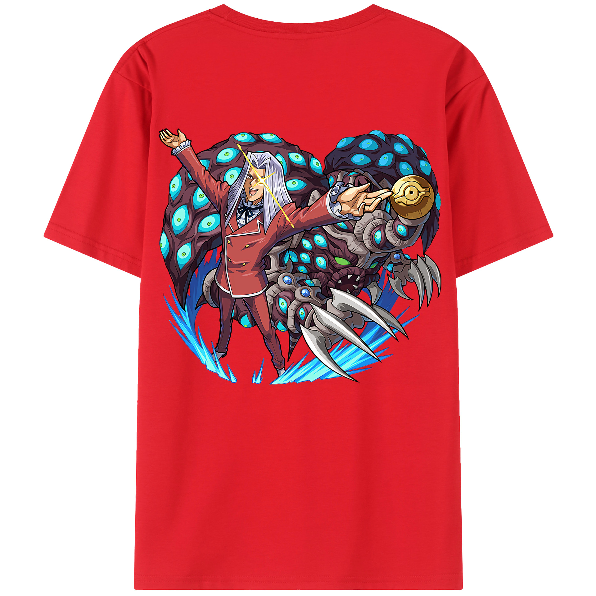 （画像用） 遊☆戯☆王 Yu-Gi-Oh! レディース半袖Tシャツ(バックプリント)