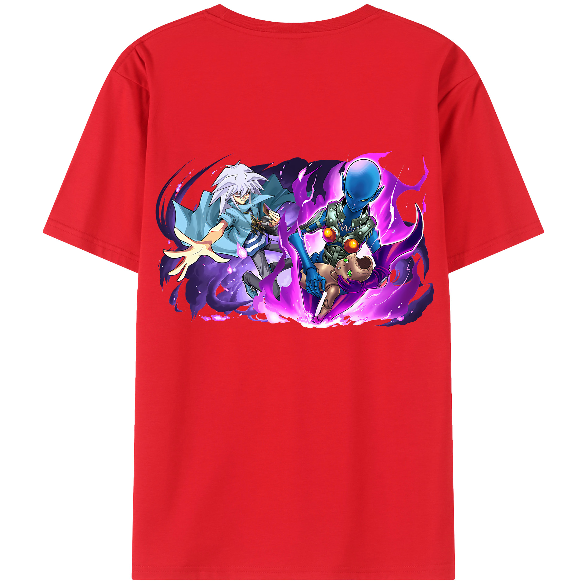 （画像用） 遊☆戯☆王 Yu-Gi-Oh! レディース半袖Tシャツ(バックプリント)