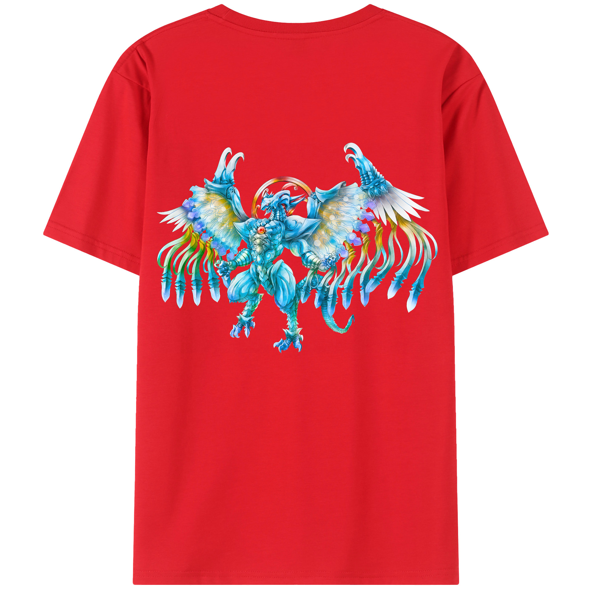 （画像用） 遊☆戯☆王 Yu-Gi-Oh! レディース半袖Tシャツ(バックプリント)