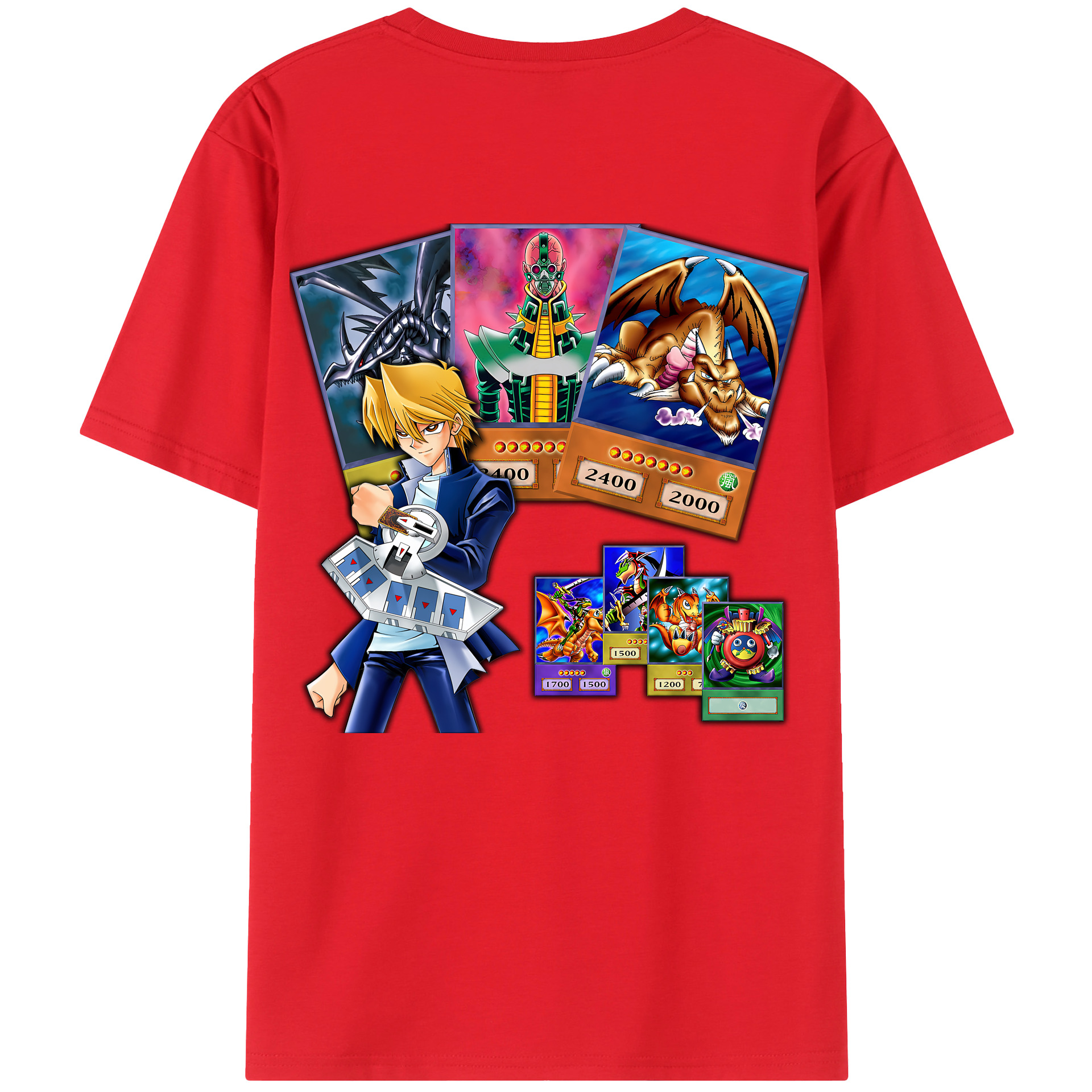 （画像用） 遊☆戯☆王 Yu-Gi-Oh! レディース半袖Tシャツ(バックプリント)
