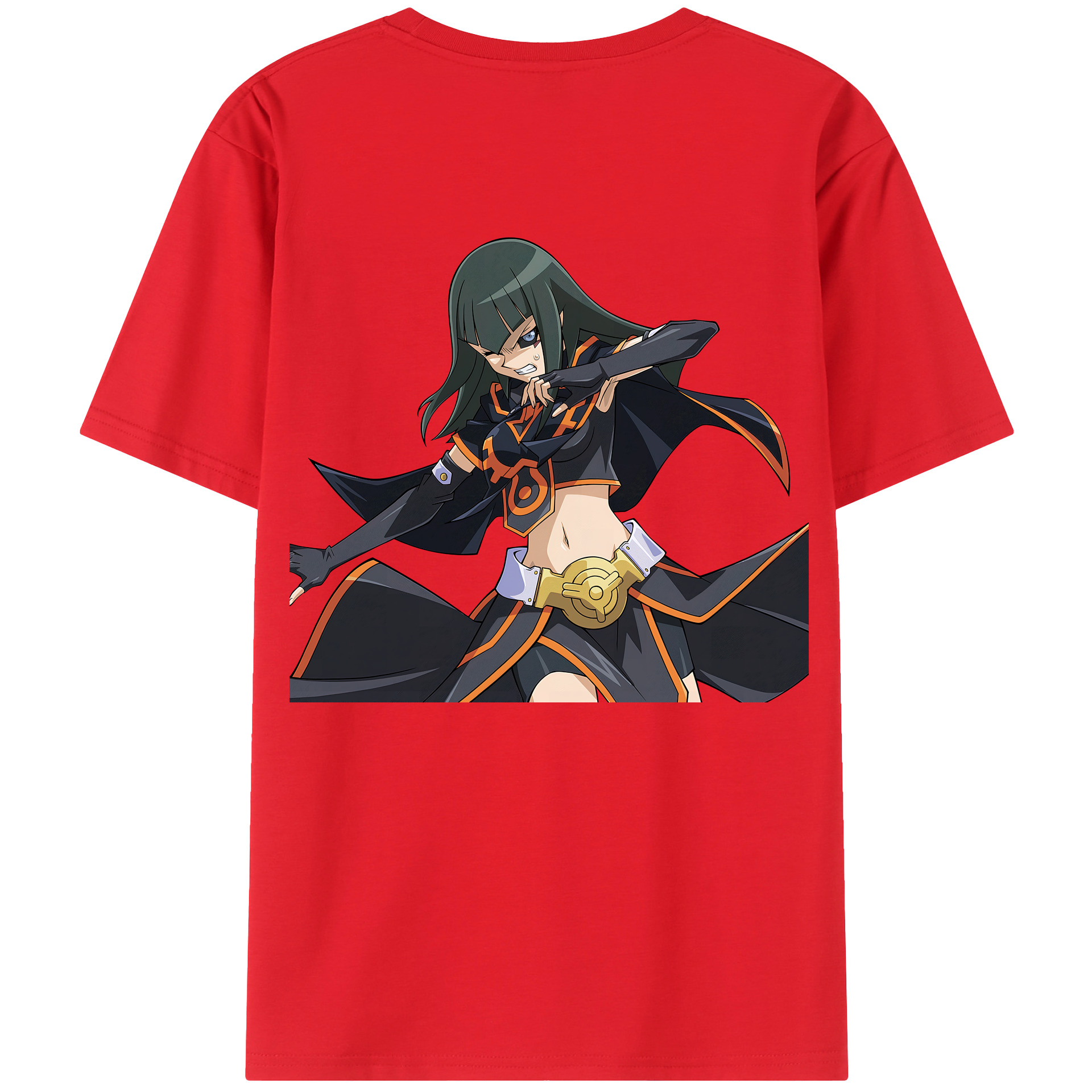 （画像用） 遊☆戯☆王 Yu-Gi-Oh! レディース半袖Tシャツ(バックプリント)