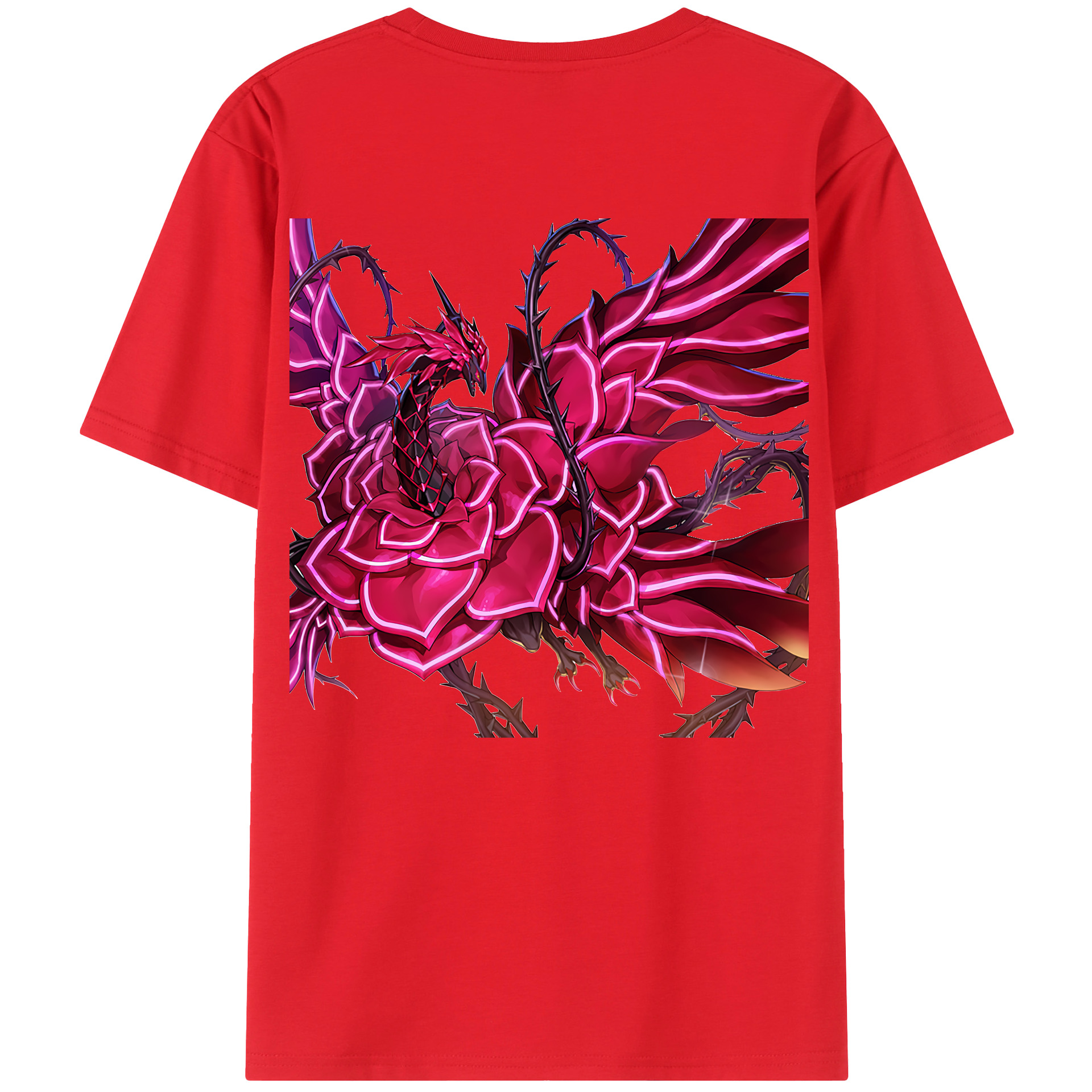（画像用） 遊☆戯☆王 Yu-Gi-Oh! レディース半袖Tシャツ(バックプリント)