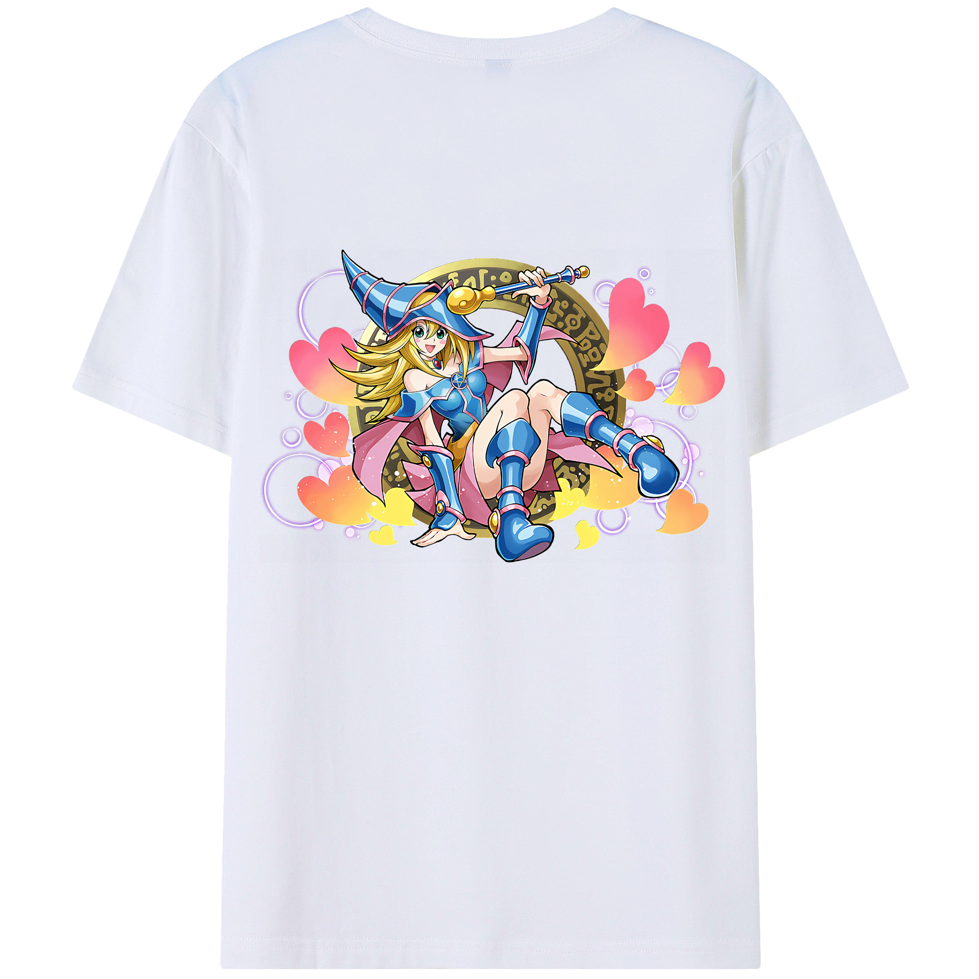 （画像用） 遊☆戯☆王 Yu-Gi-Oh! レディース半袖Tシャツ(バックプリント)