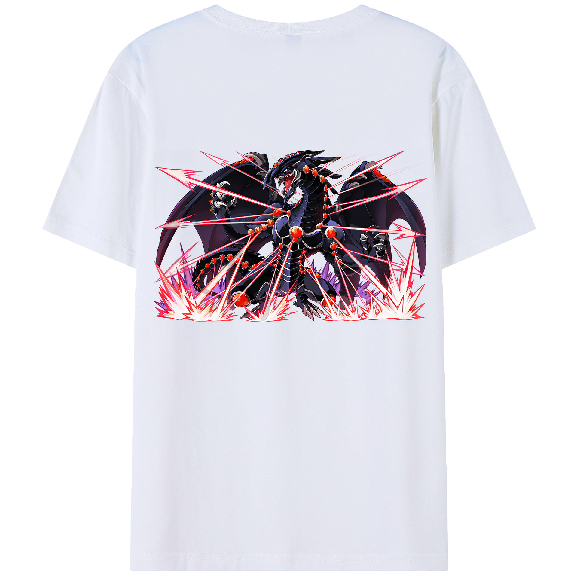 （画像用） 遊☆戯☆王 Yu-Gi-Oh! レディース半袖Tシャツ(バックプリント)