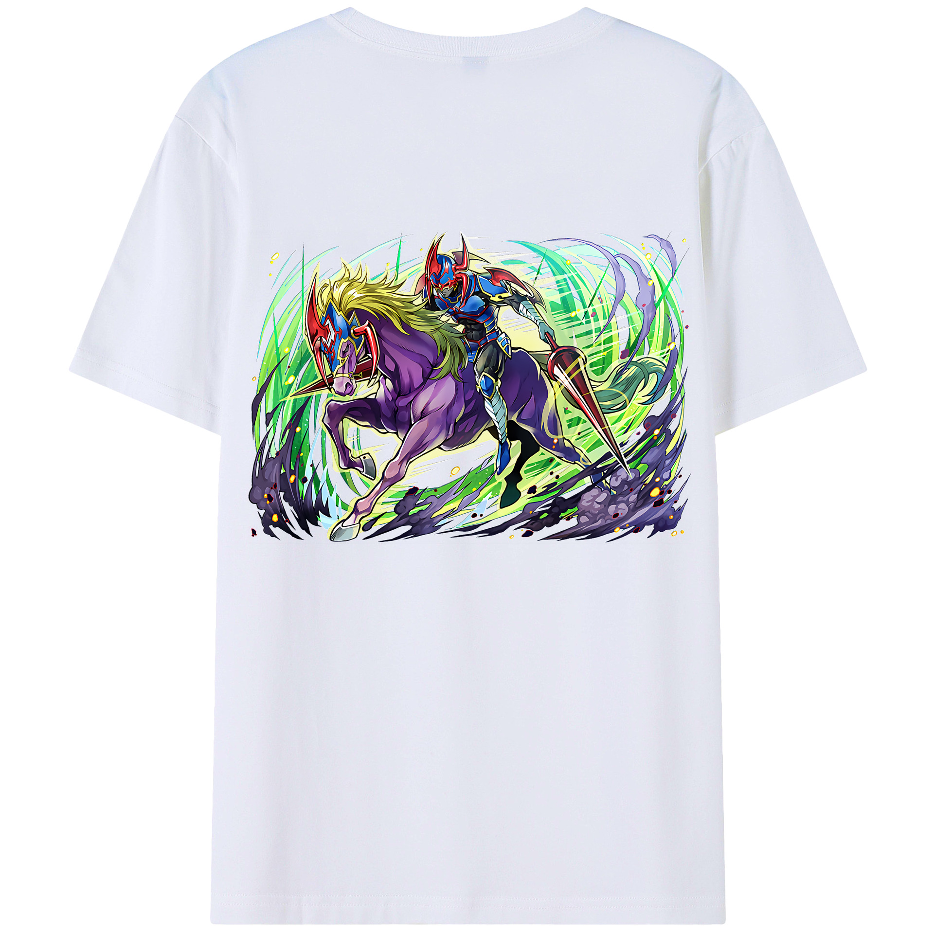 （画像用） 遊☆戯☆王 Yu-Gi-Oh! レディース半袖Tシャツ(バックプリント)
