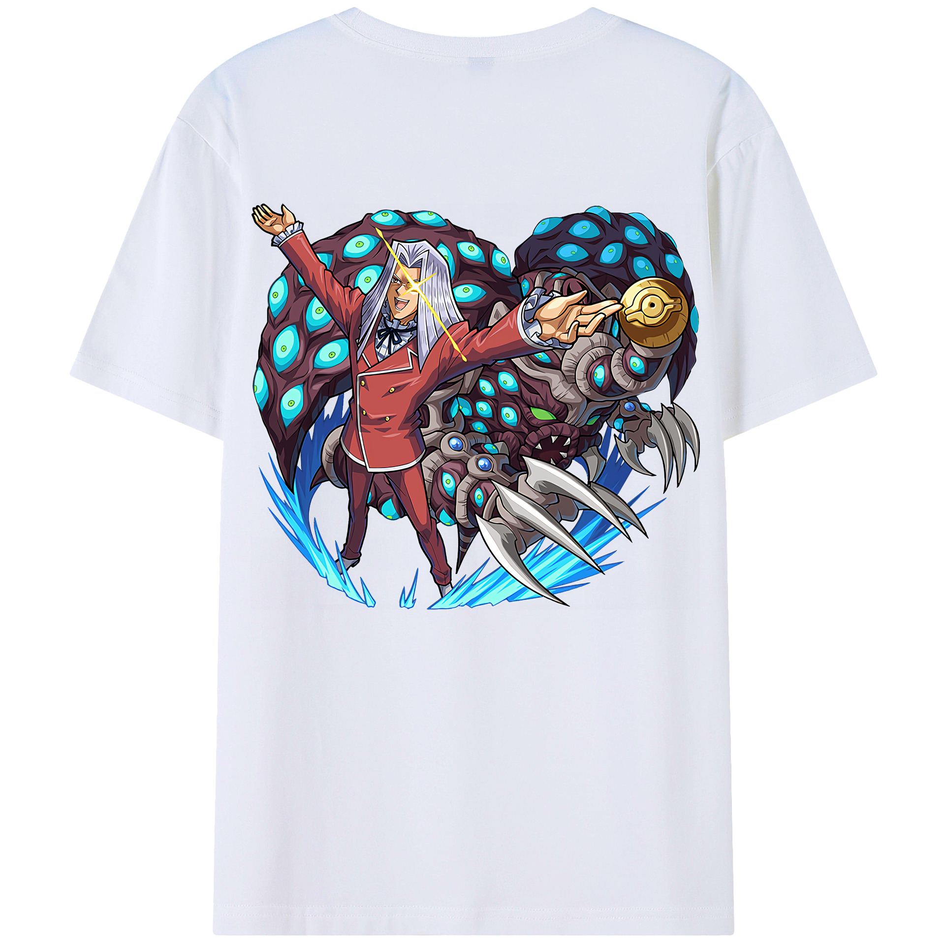 （画像用） 遊☆戯☆王 Yu-Gi-Oh! レディース半袖Tシャツ(バックプリント)