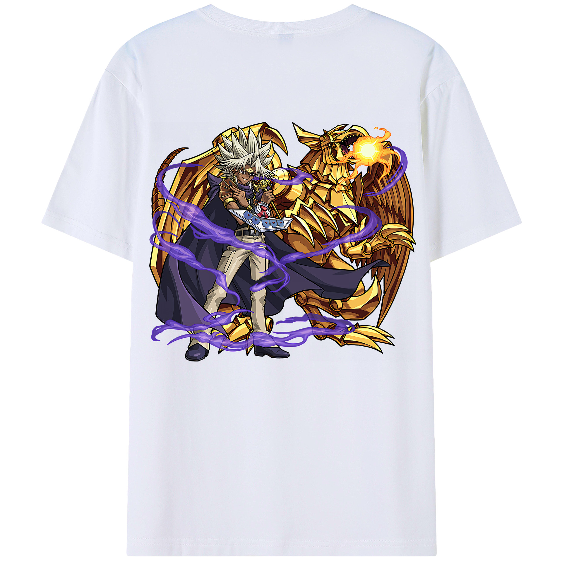 （画像用） 遊☆戯☆王 Yu-Gi-Oh! レディース半袖Tシャツ(バックプリント)