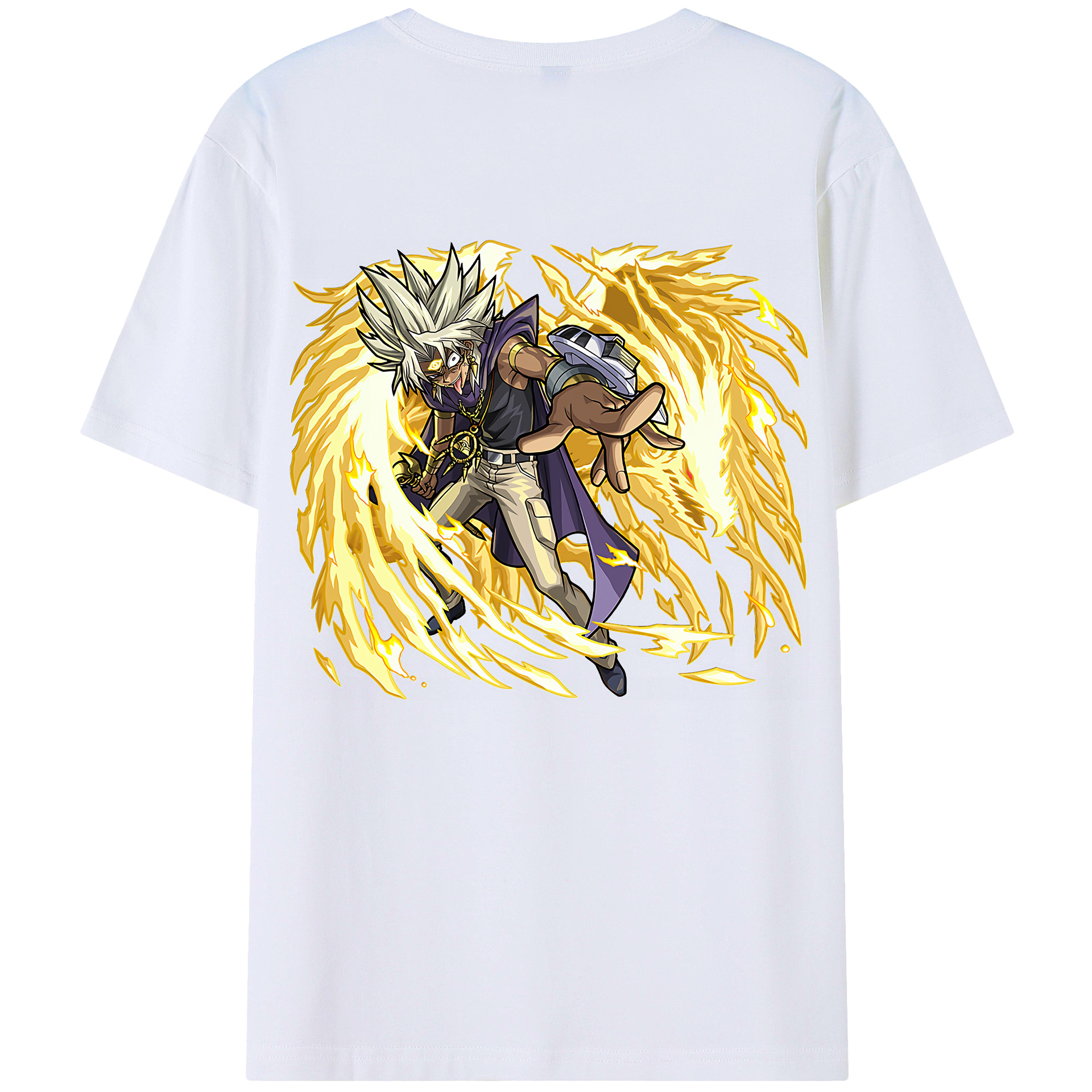 （画像用） 遊☆戯☆王 Yu-Gi-Oh! レディース半袖Tシャツ(バックプリント)