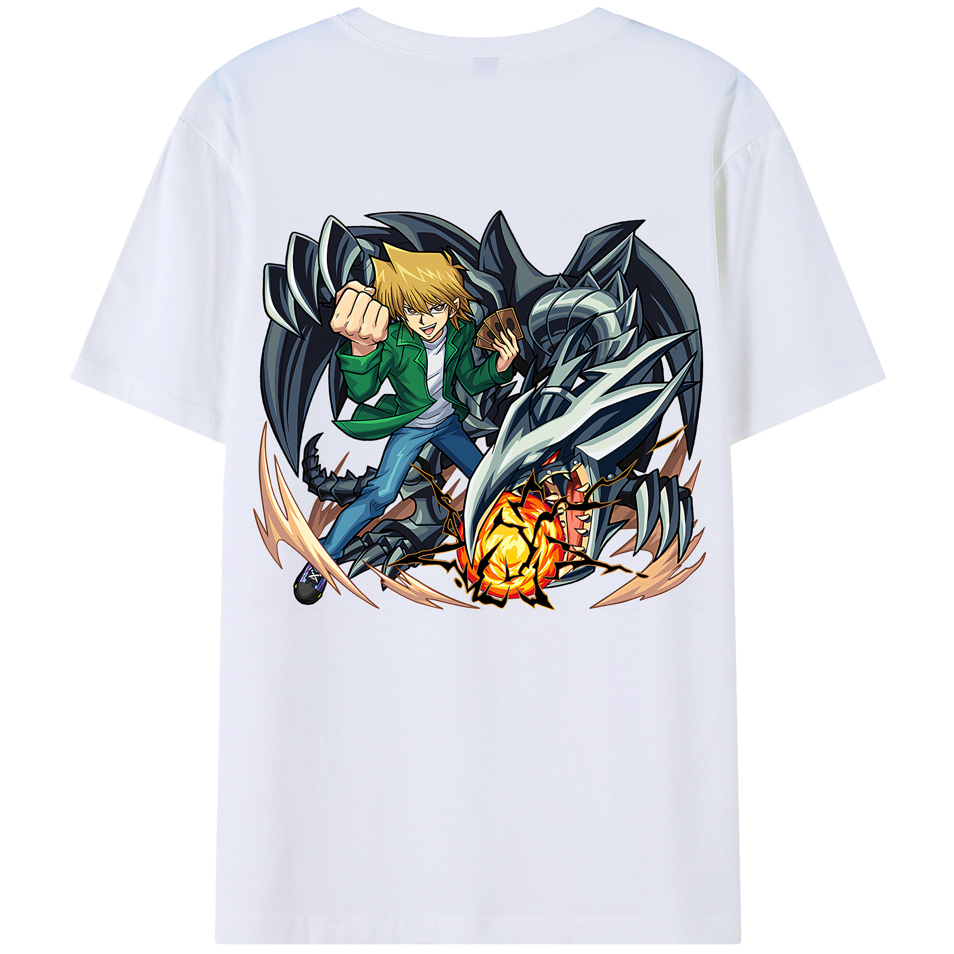 （画像用） 遊☆戯☆王 Yu-Gi-Oh! レディース半袖Tシャツ(バックプリント)