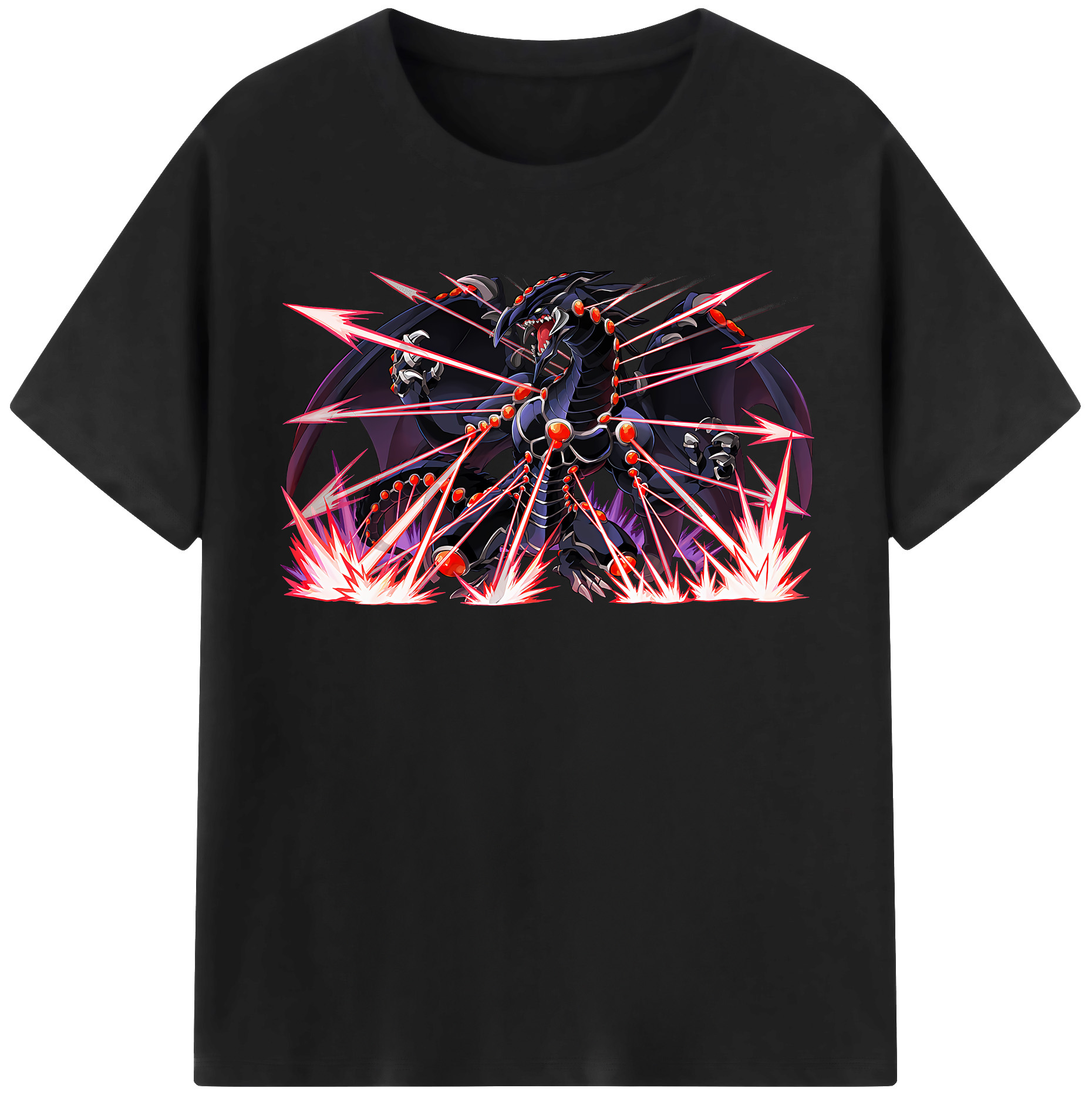 （画像用） 遊☆戯☆王 Yu-Gi-Oh! レディースカジュアルプリントTシャツ（綿100％）