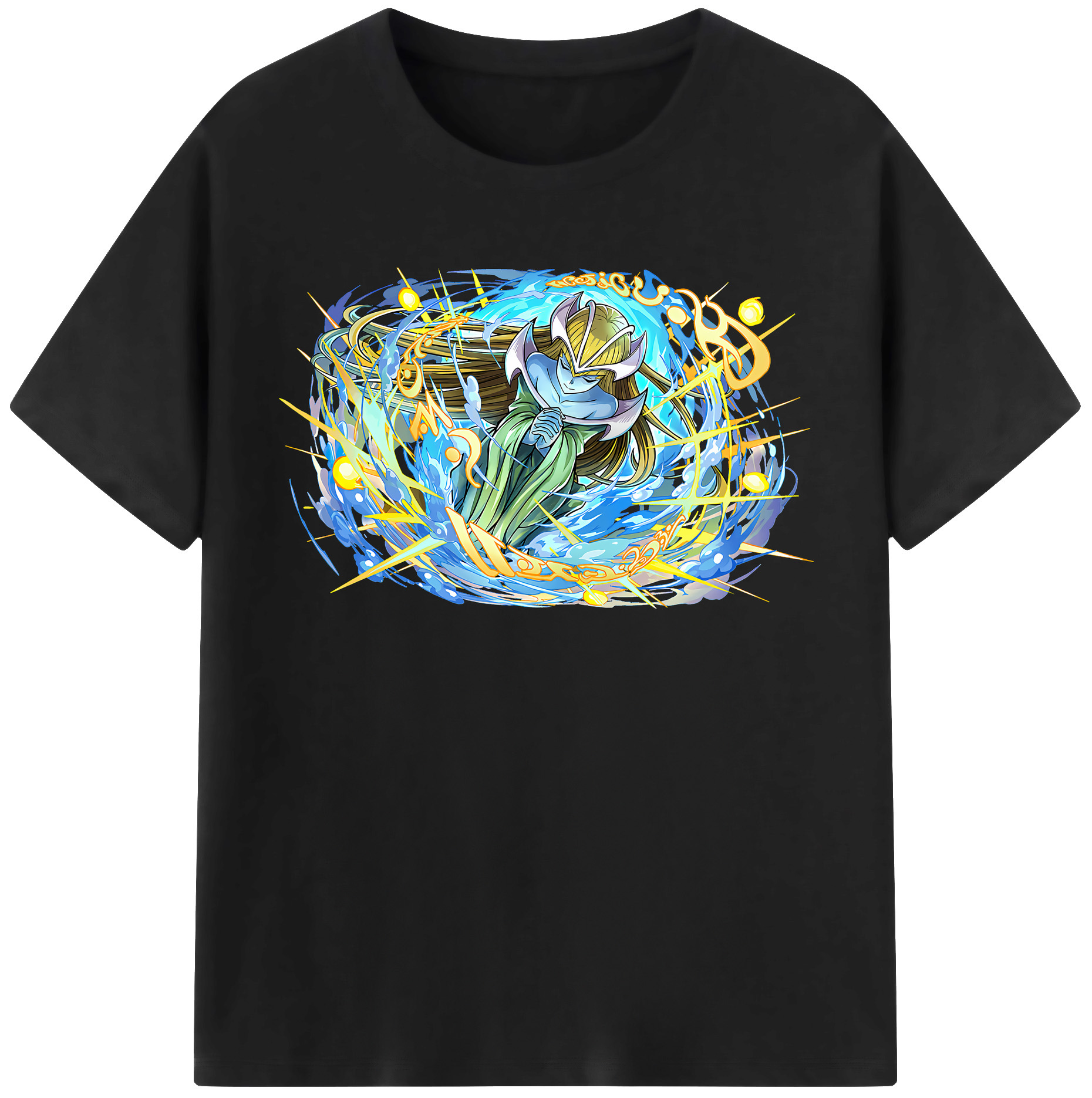 （画像用） 遊☆戯☆王 Yu-Gi-Oh! レディースカジュアルプリントTシャツ（綿100％）