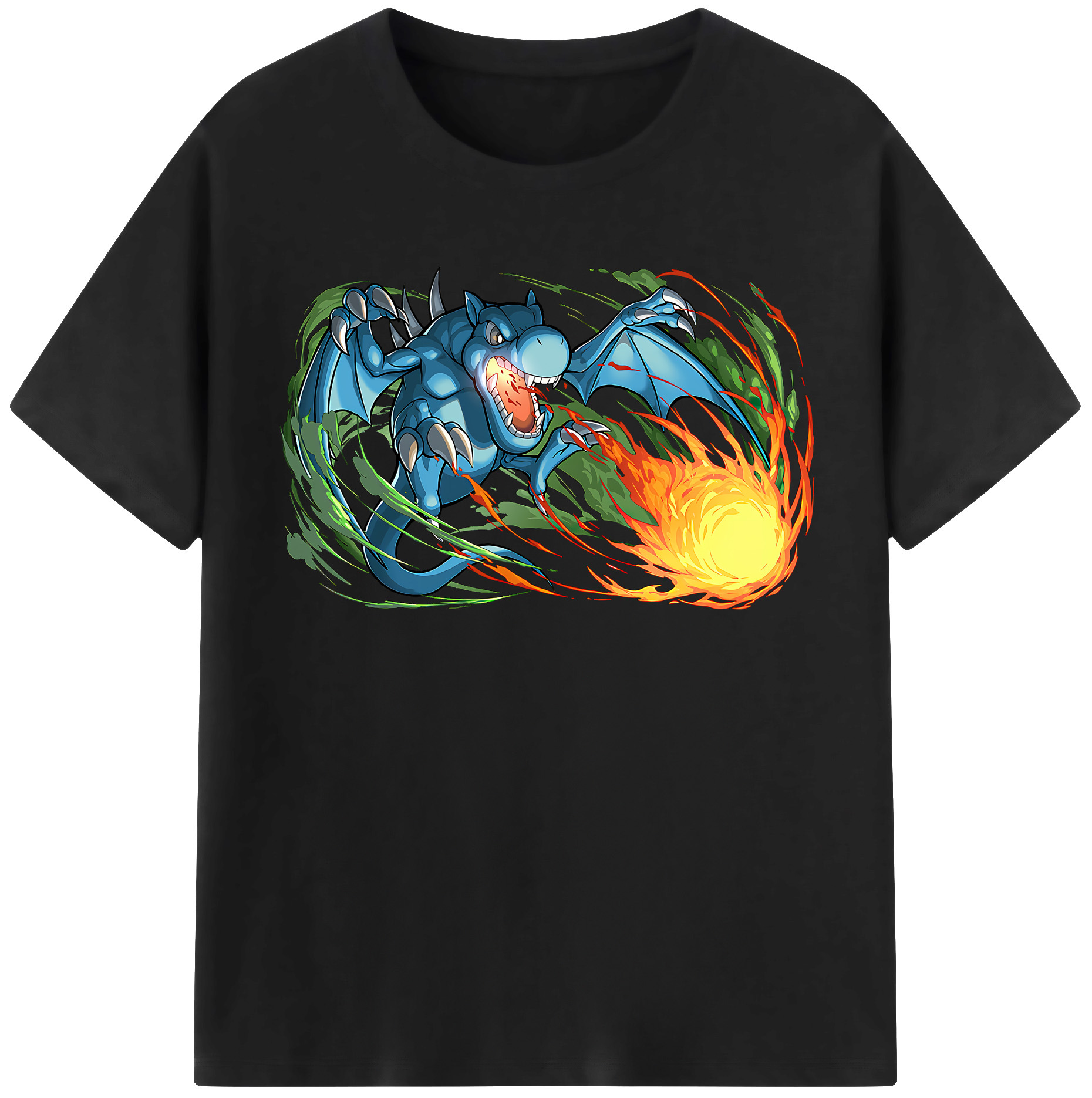 （画像用） 遊☆戯☆王 Yu-Gi-Oh! レディースカジュアルプリントTシャツ（綿100％）