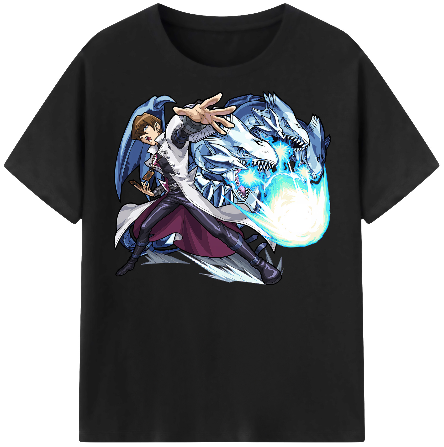 （画像用） 遊☆戯☆王 Yu-Gi-Oh! レディースカジュアルプリントTシャツ（綿100％）