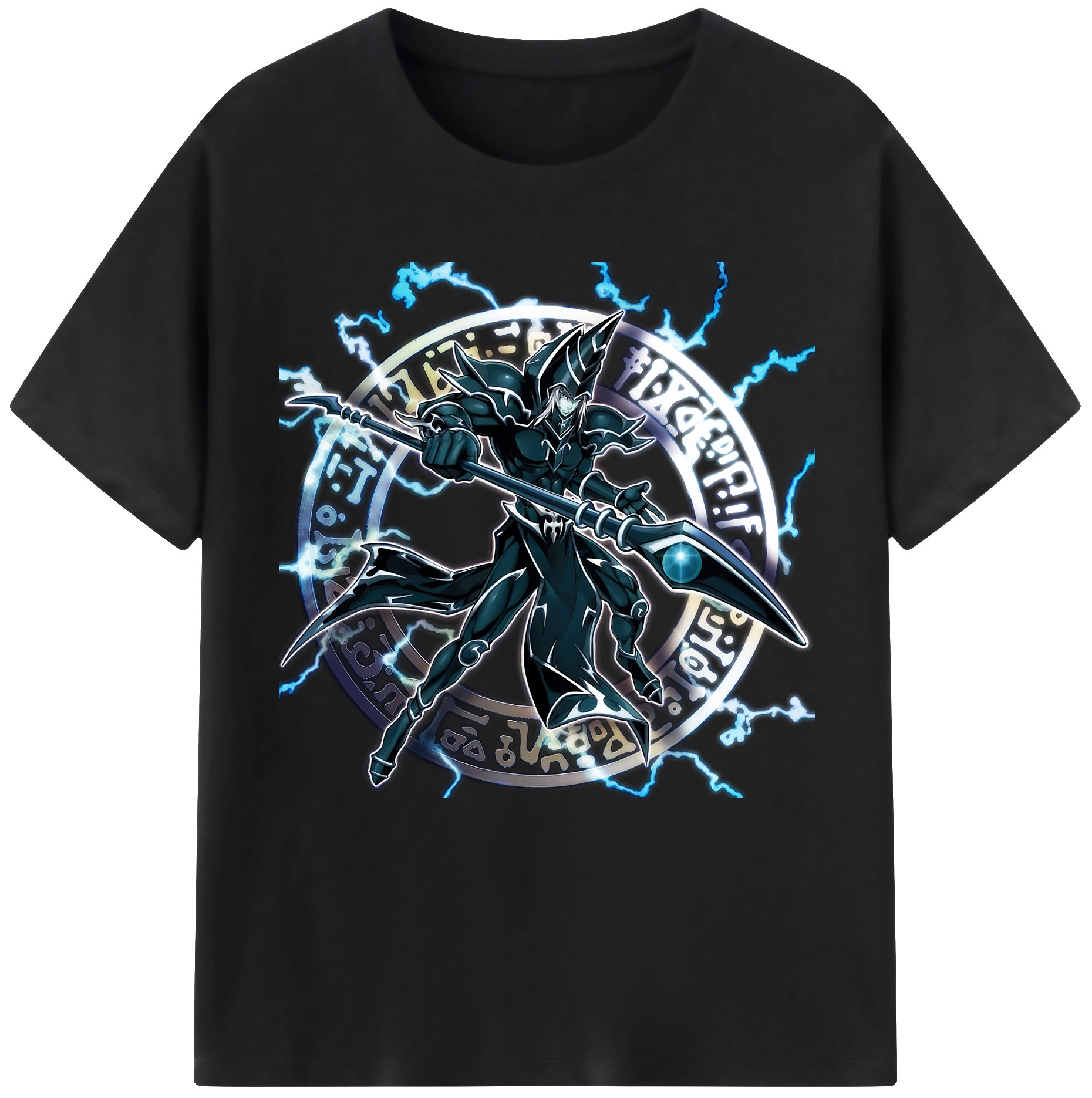 （画像用） 遊☆戯☆王 Yu-Gi-Oh! レディースカジュアルプリントTシャツ（綿100％）